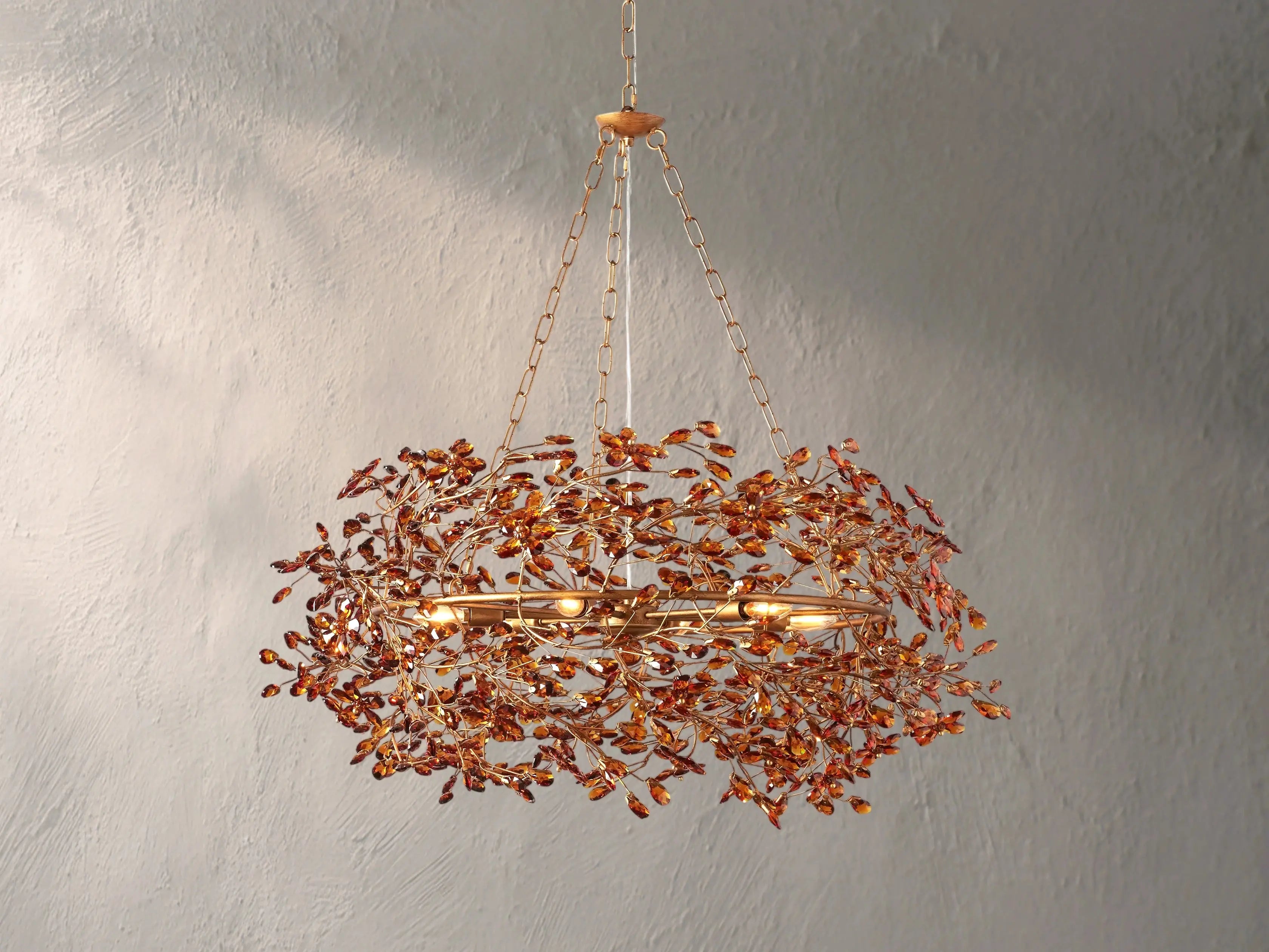 Fiona Crown Chandelier ZELNO LIGHTING