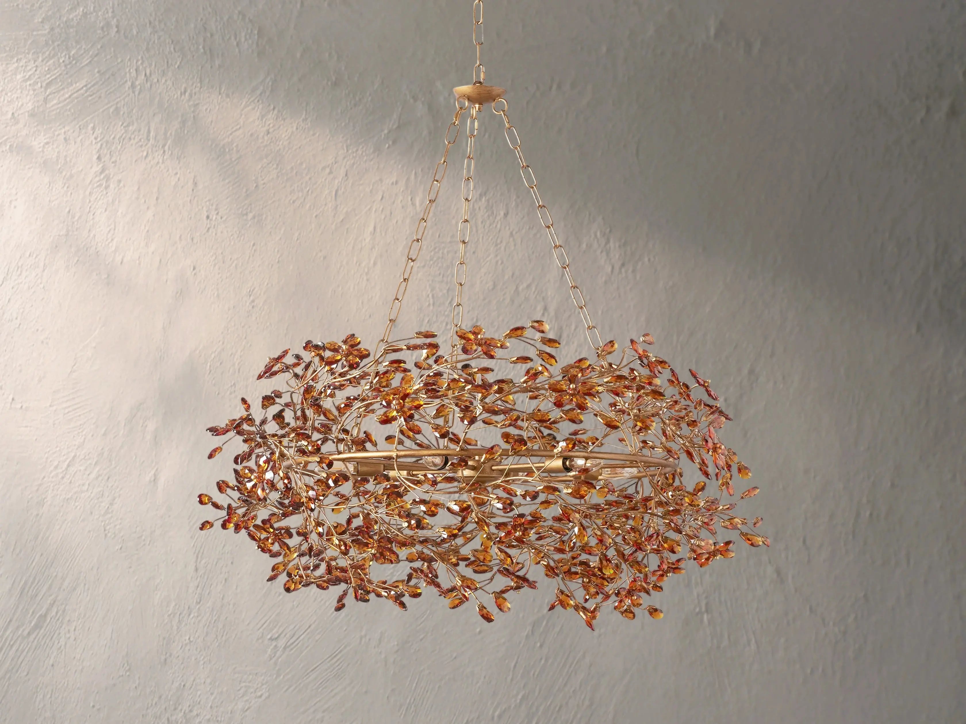 Fiona Crown Chandelier ZELNO LIGHTING