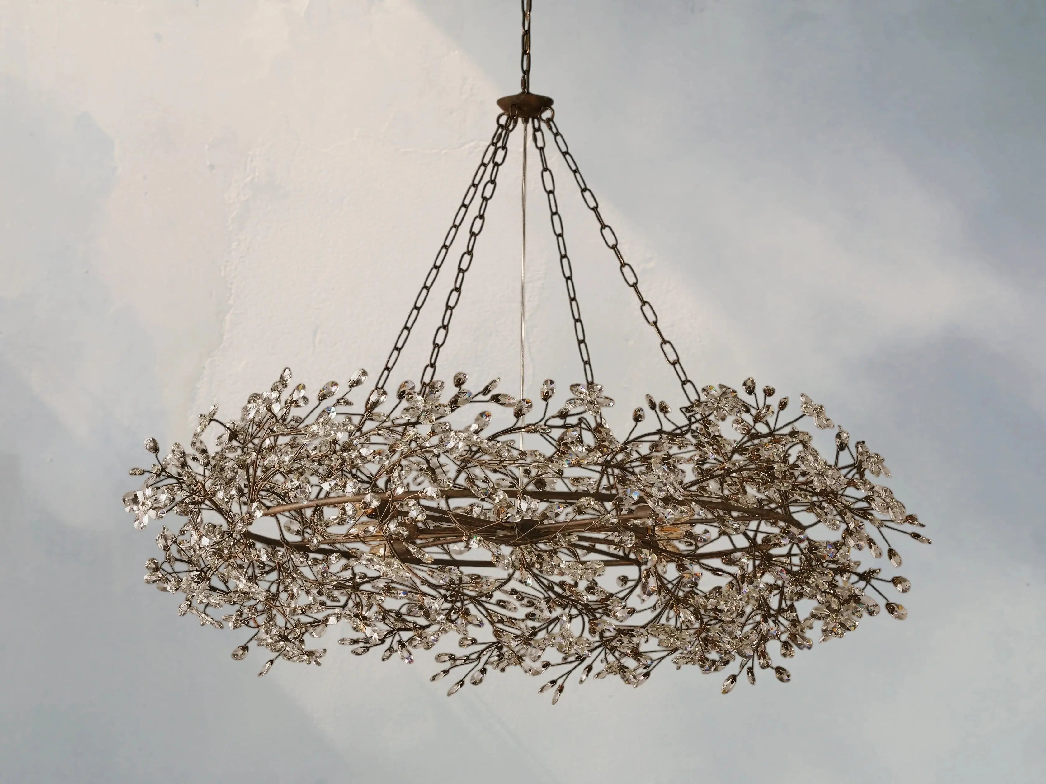 Fiona Crown Chandelier ZELNO LIGHTING