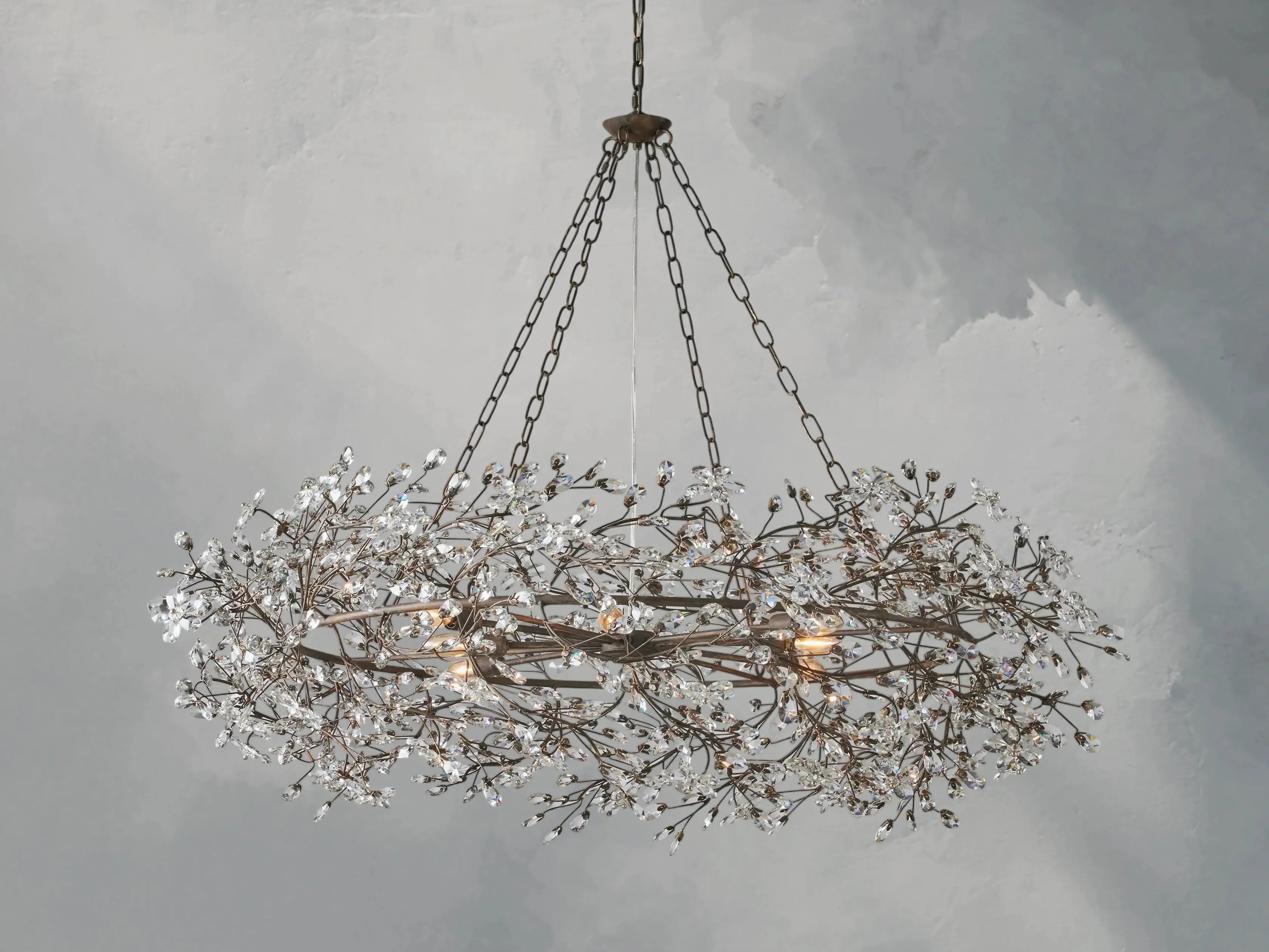 Fiona Crown Chandelier ZELNO LIGHTING