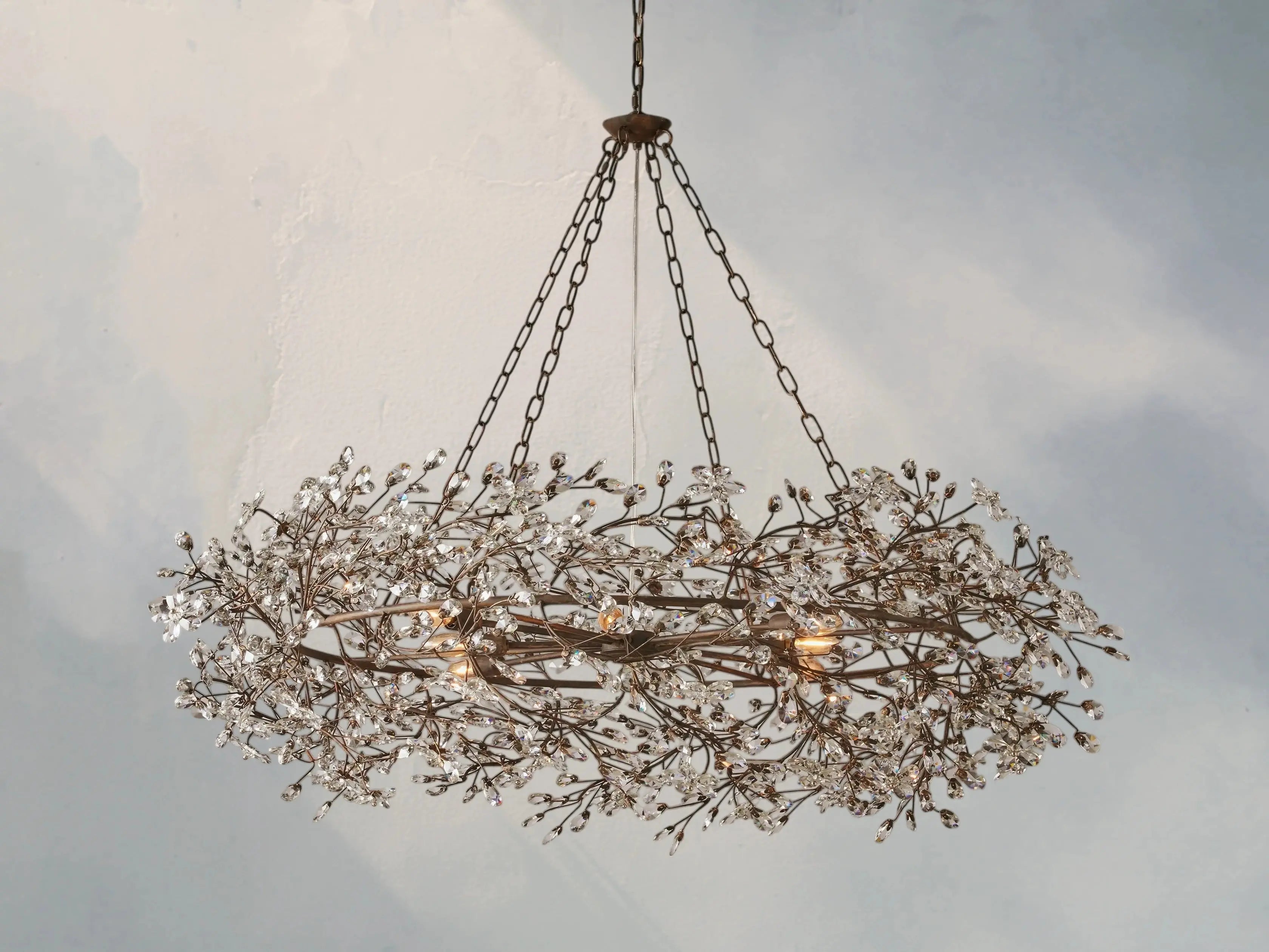 Fiona Crown Chandelier ZELNO LIGHTING