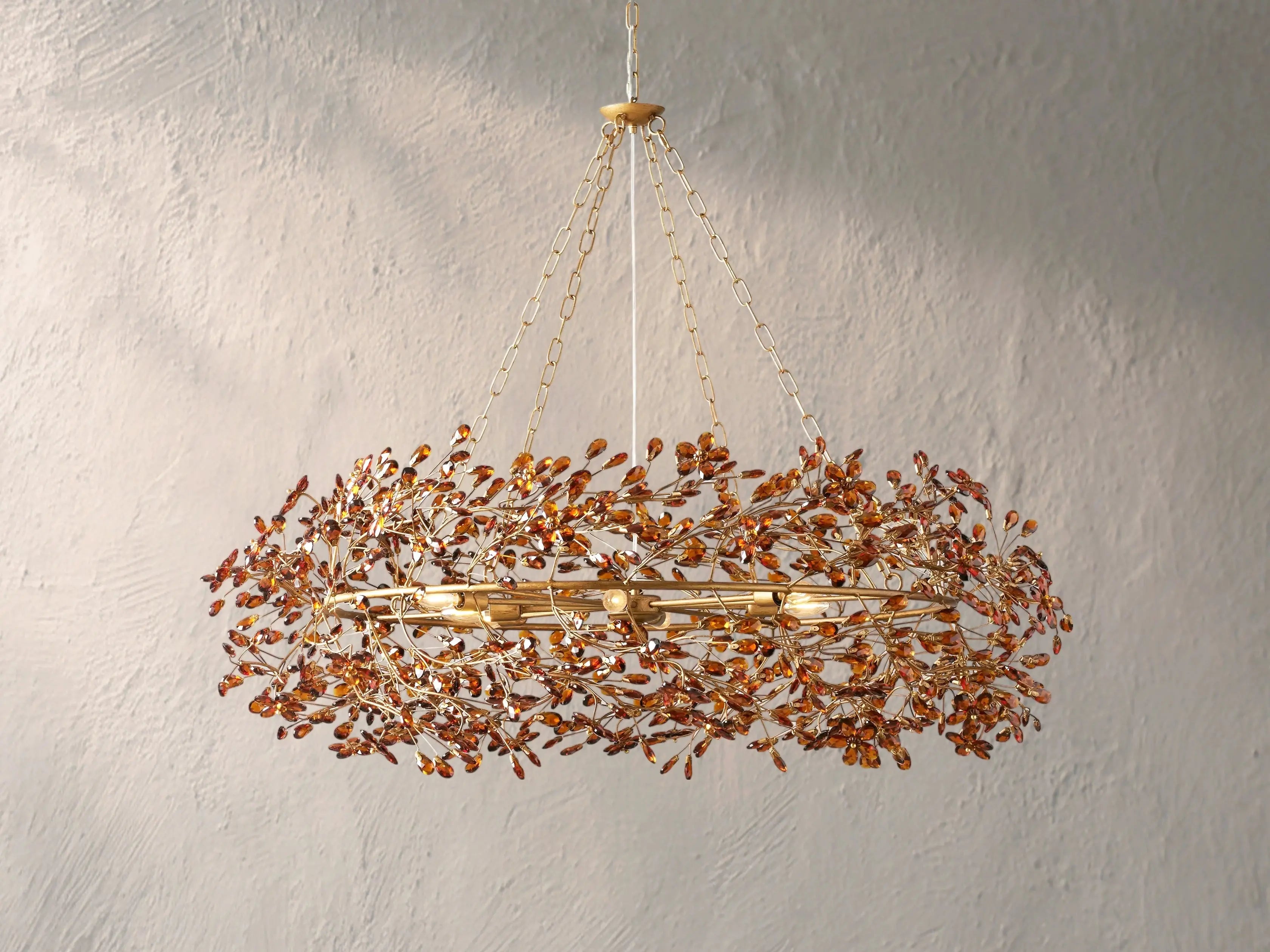 Fiona Crown Chandelier ZELNO LIGHTING