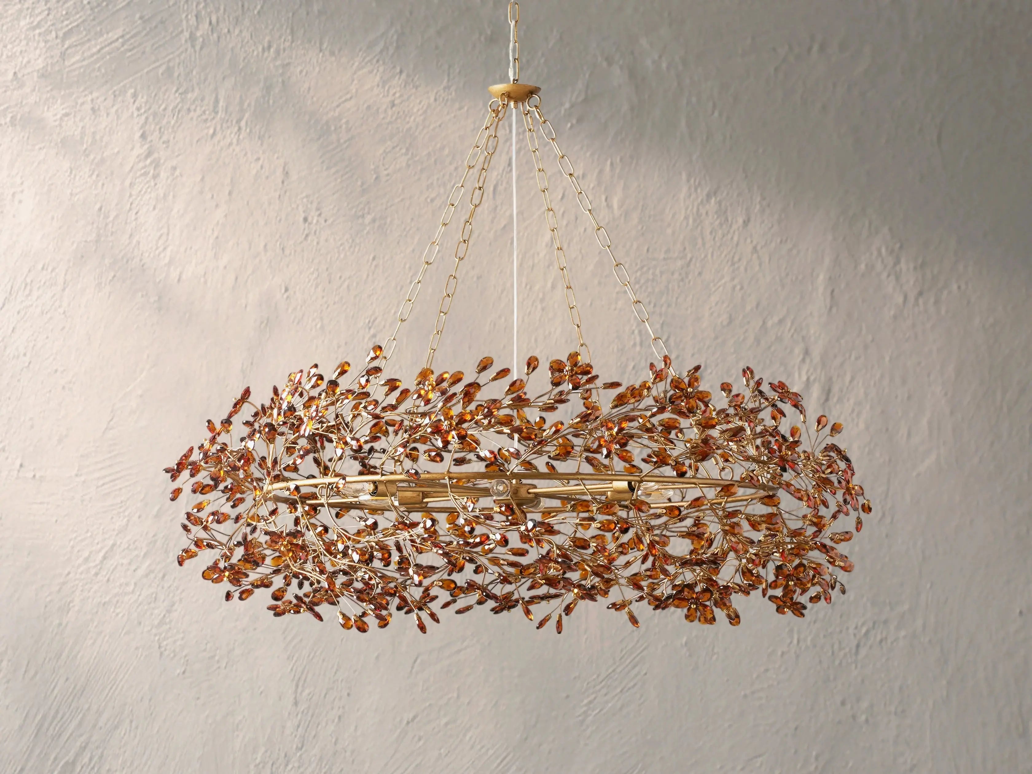 Fiona Crown Chandelier ZELNO LIGHTING