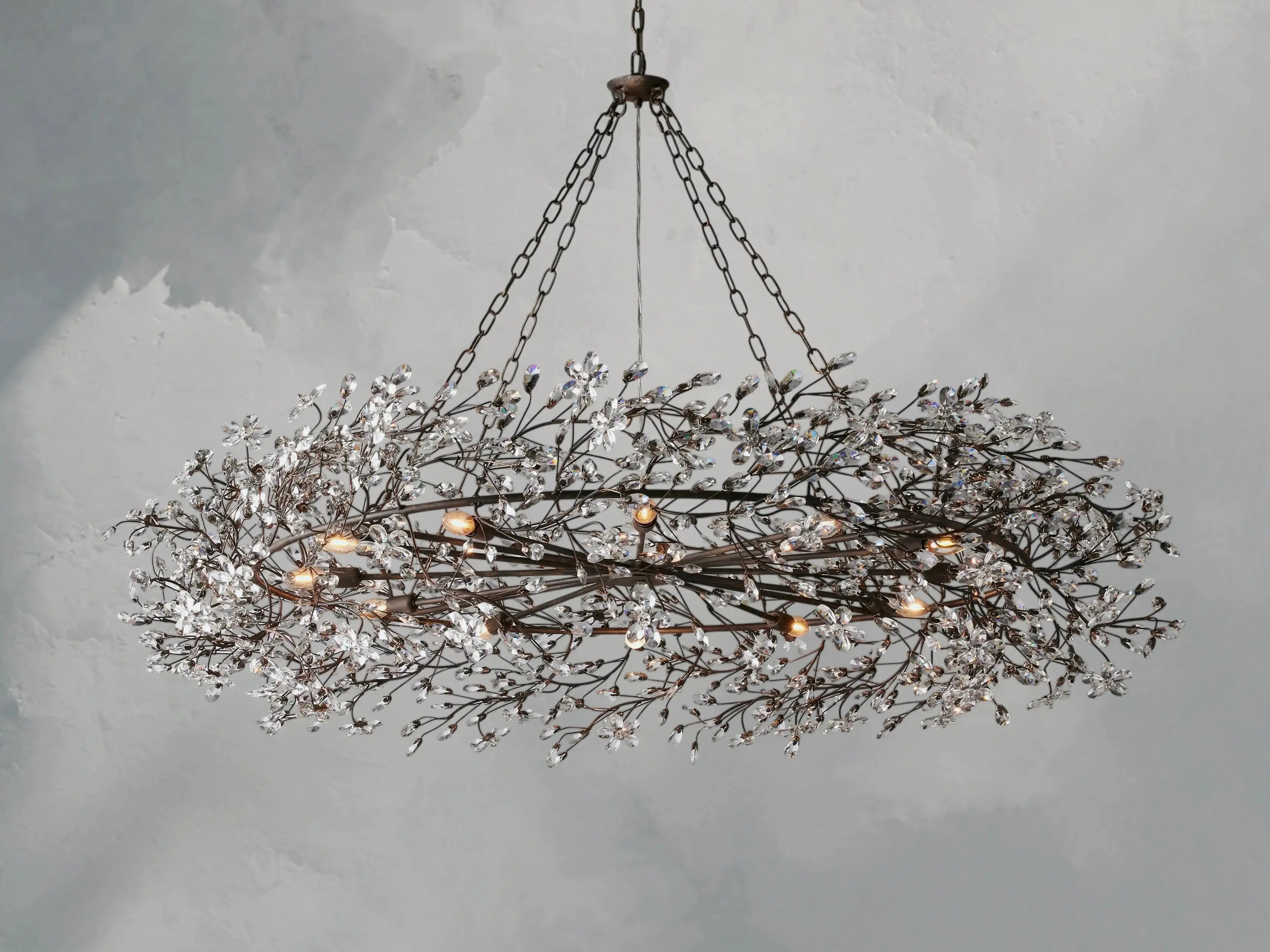 Fiona Crown Chandelier ZELNO LIGHTING