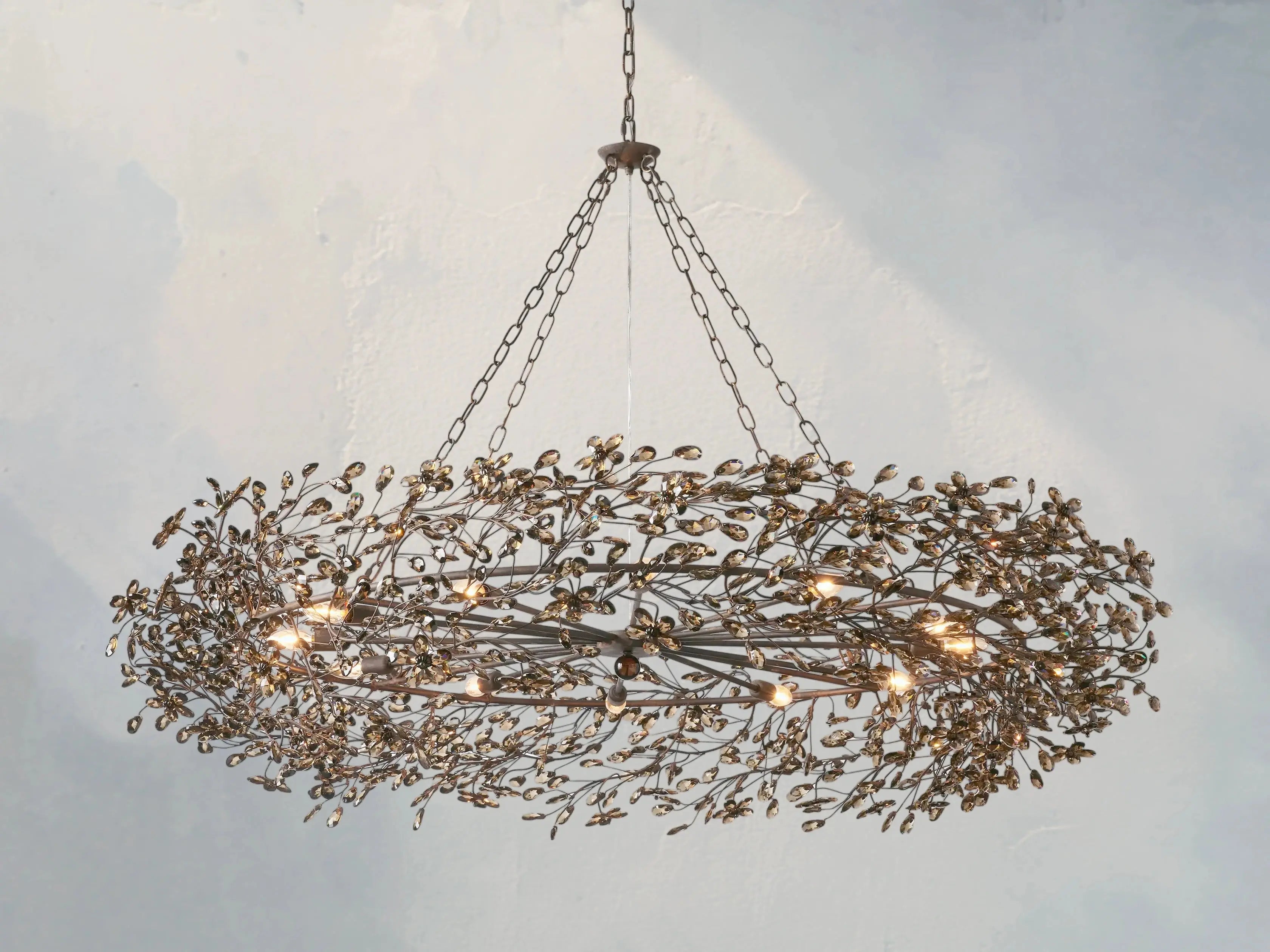 Fiona Crown Chandelier ZELNO LIGHTING