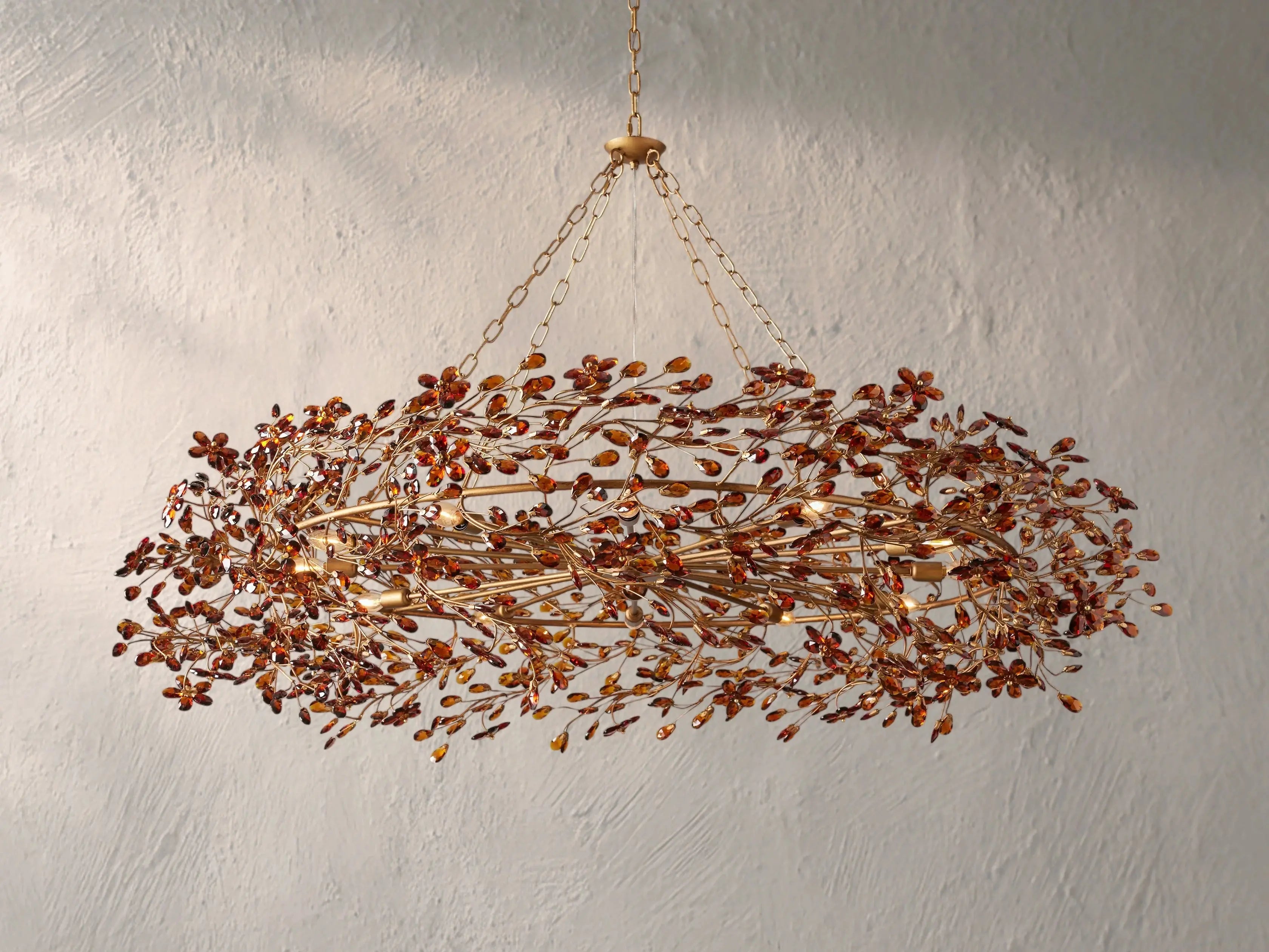 Fiona Crown Chandelier ZELNO LIGHTING