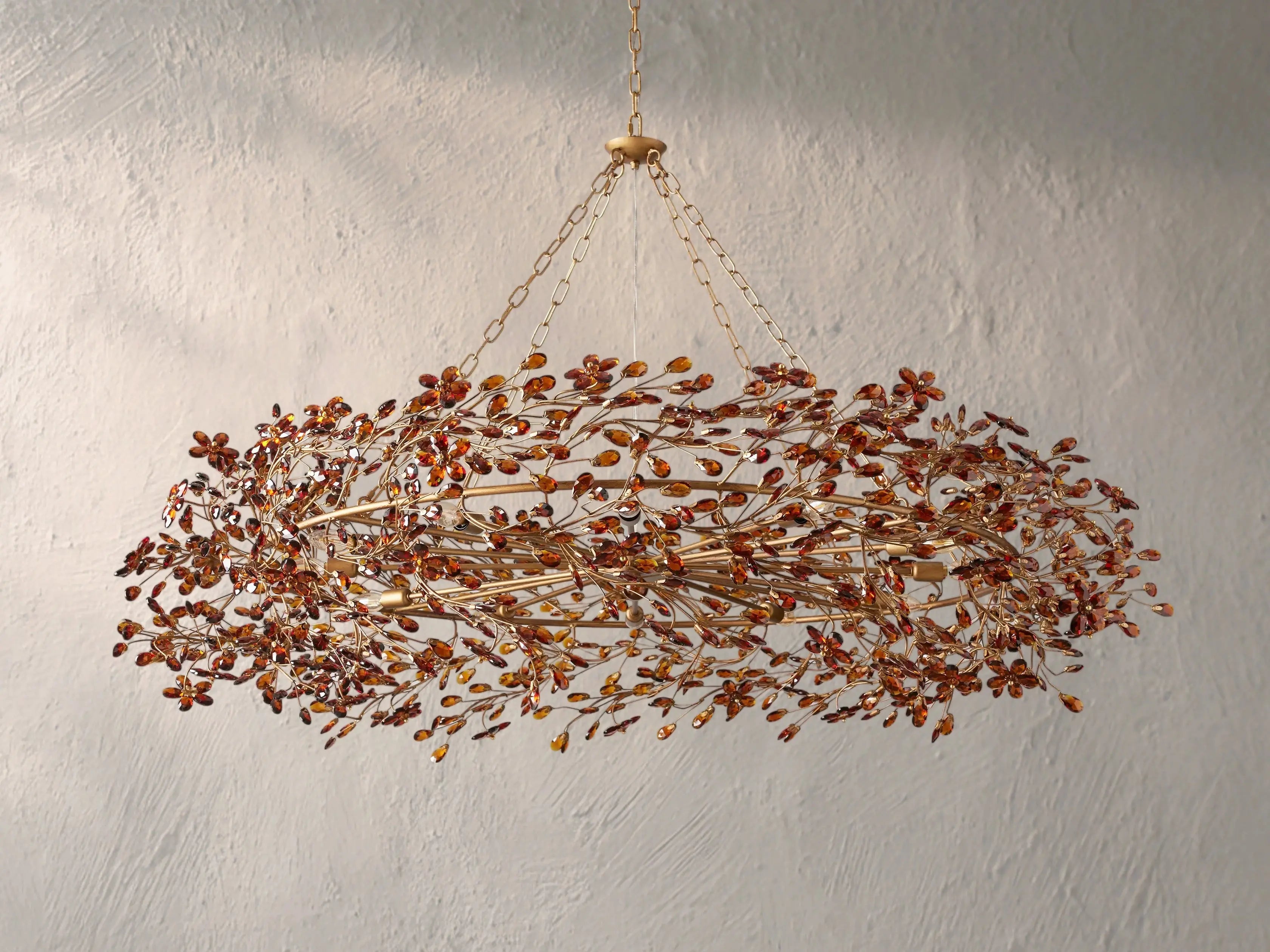 Fiona Crown Chandelier ZELNO LIGHTING