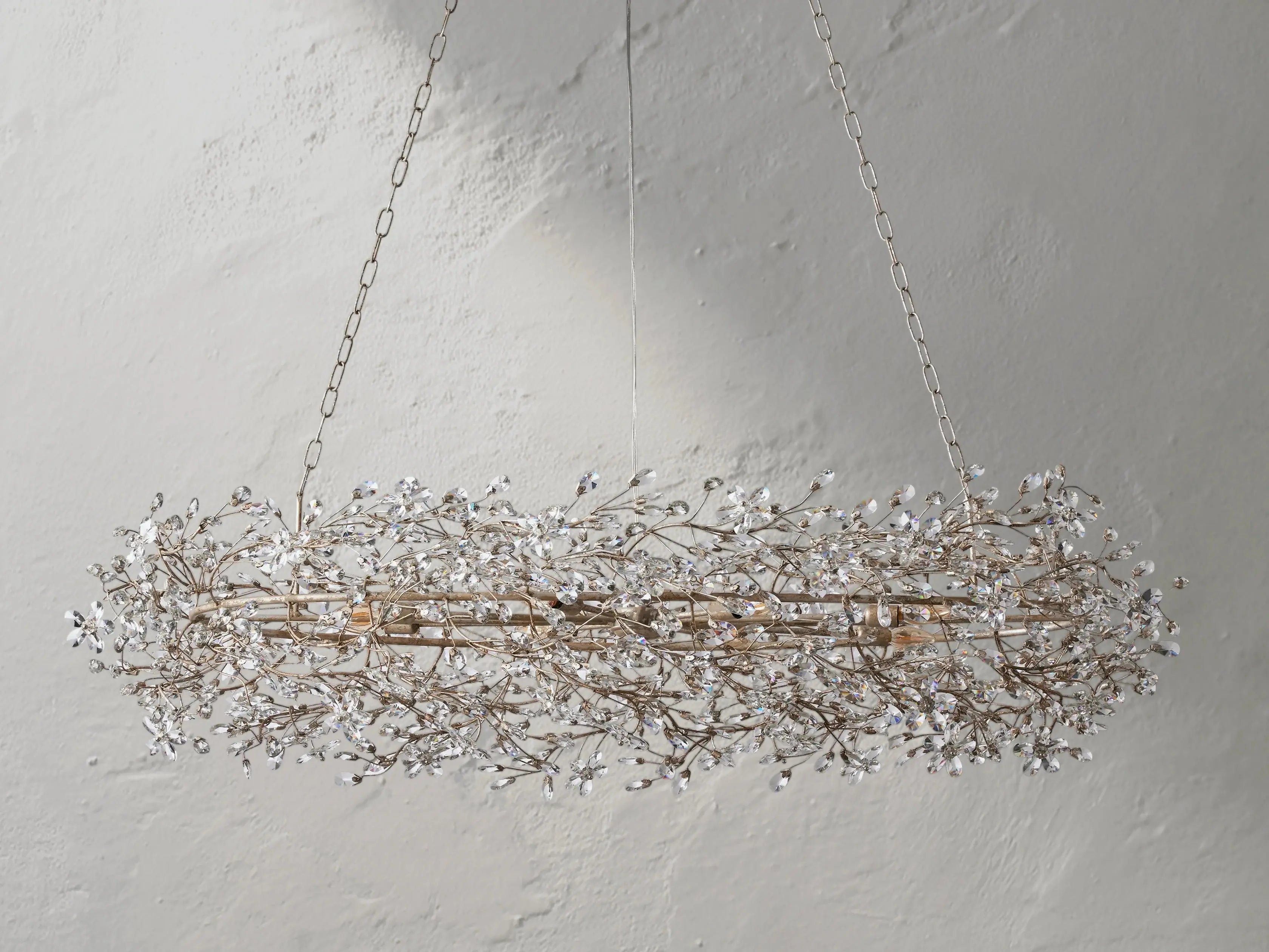 Fiona Oval Chandelier ZELNO LIGHTING