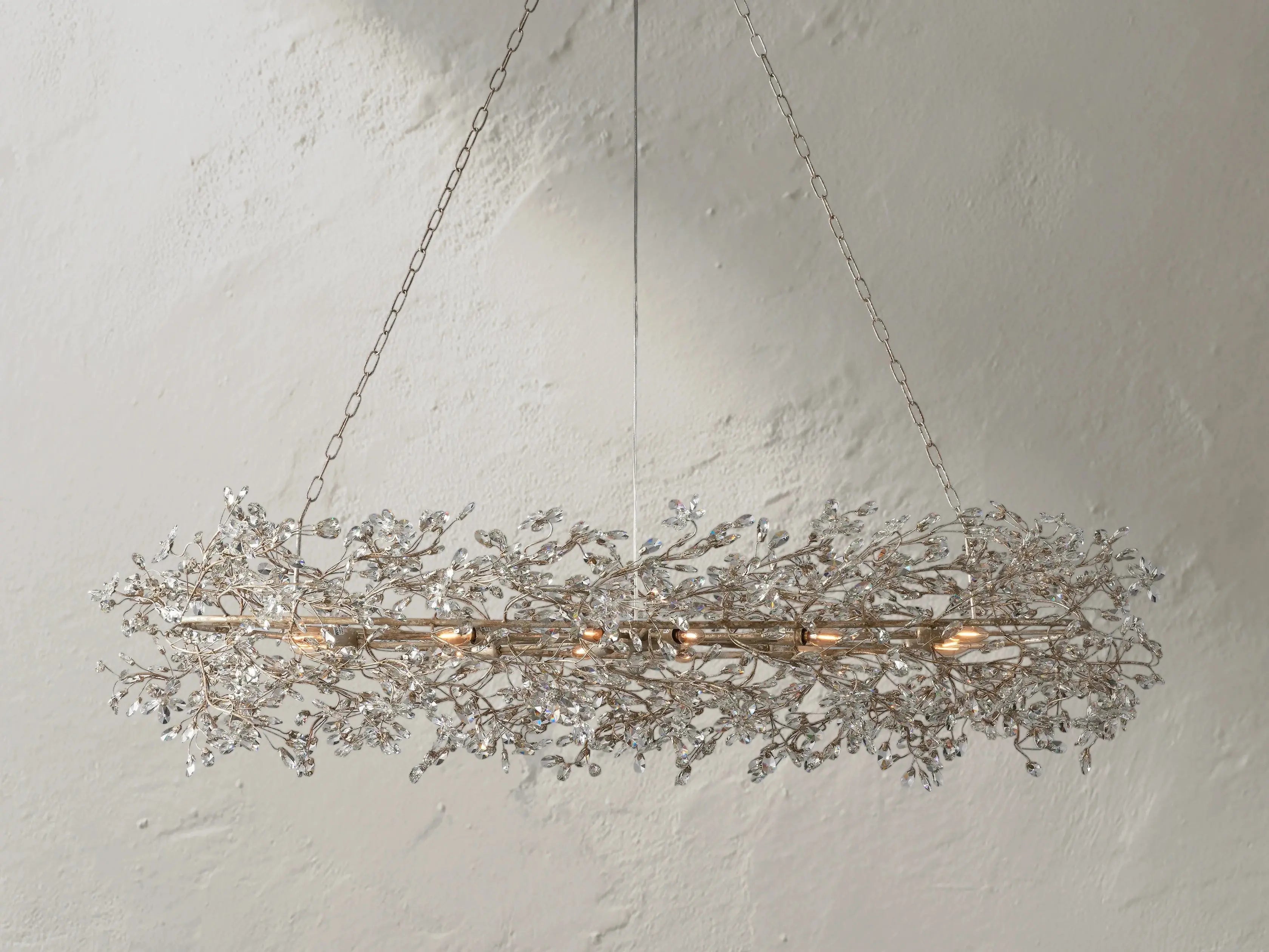 Fiona Oval Chandelier ZELNO LIGHTING