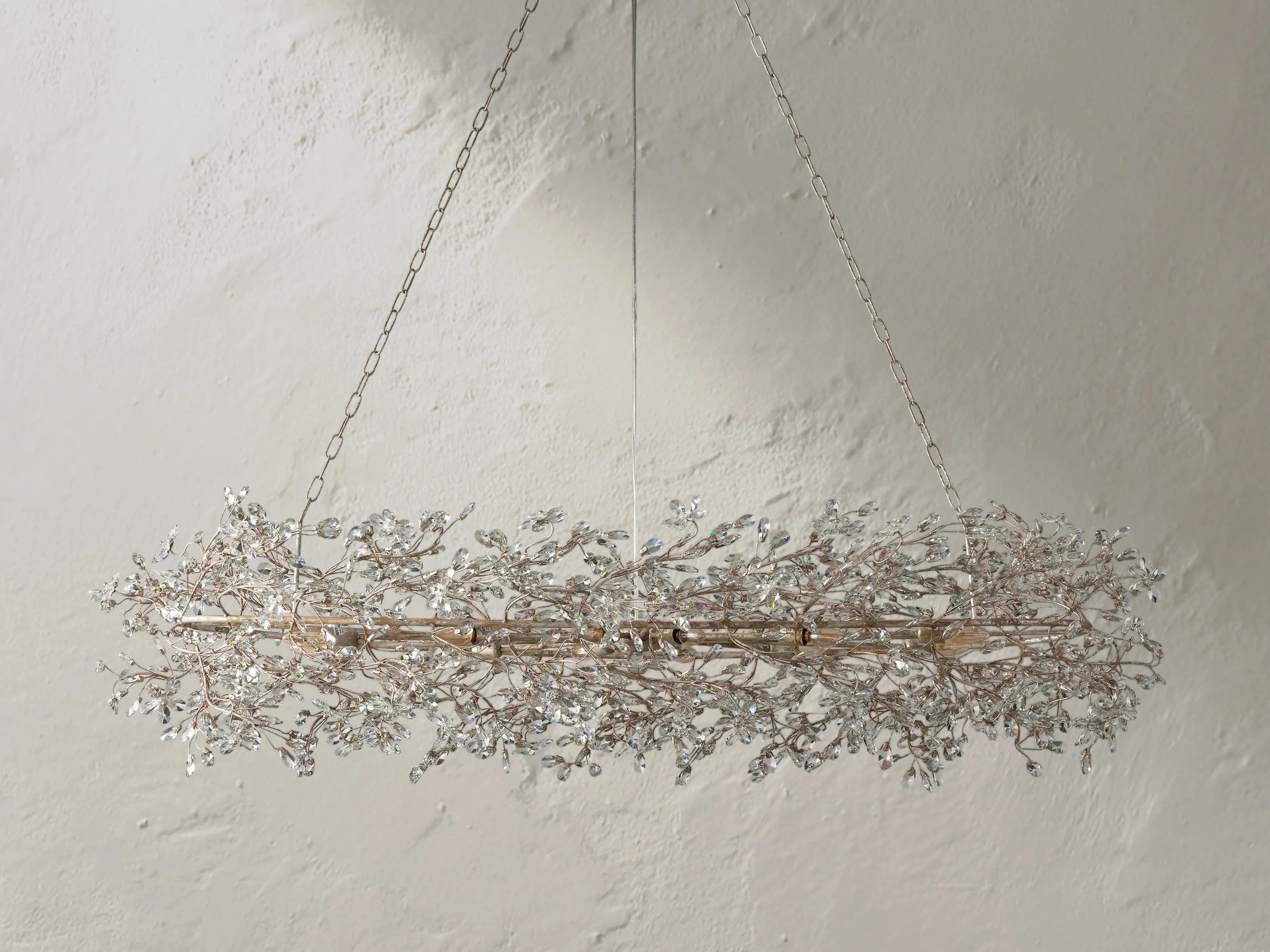 Fiona Oval Chandelier ZELNO LIGHTING