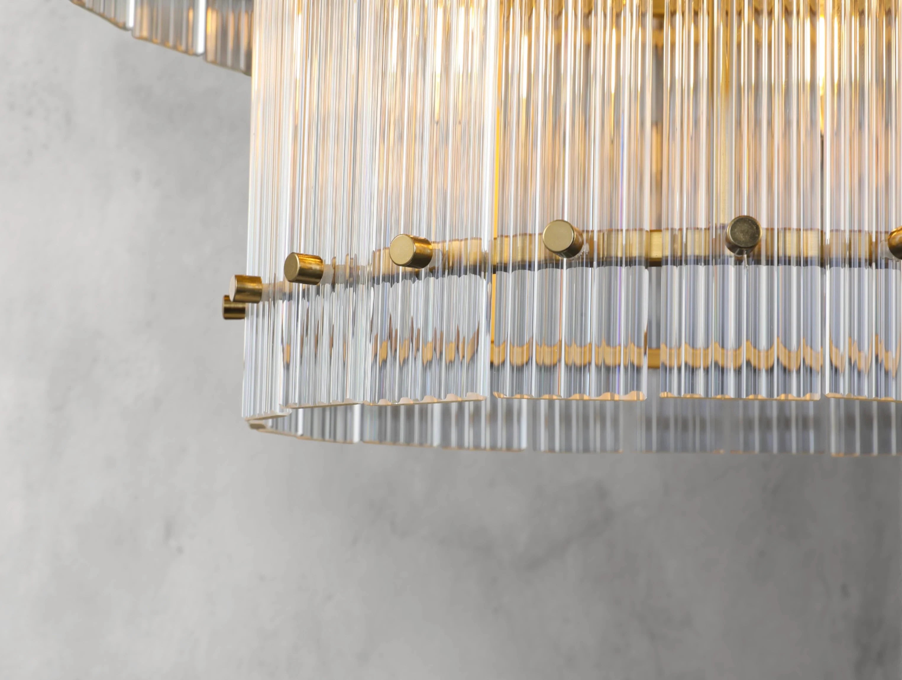 Royce Two-Tier Round Chandelier ZELNO LIGHTING