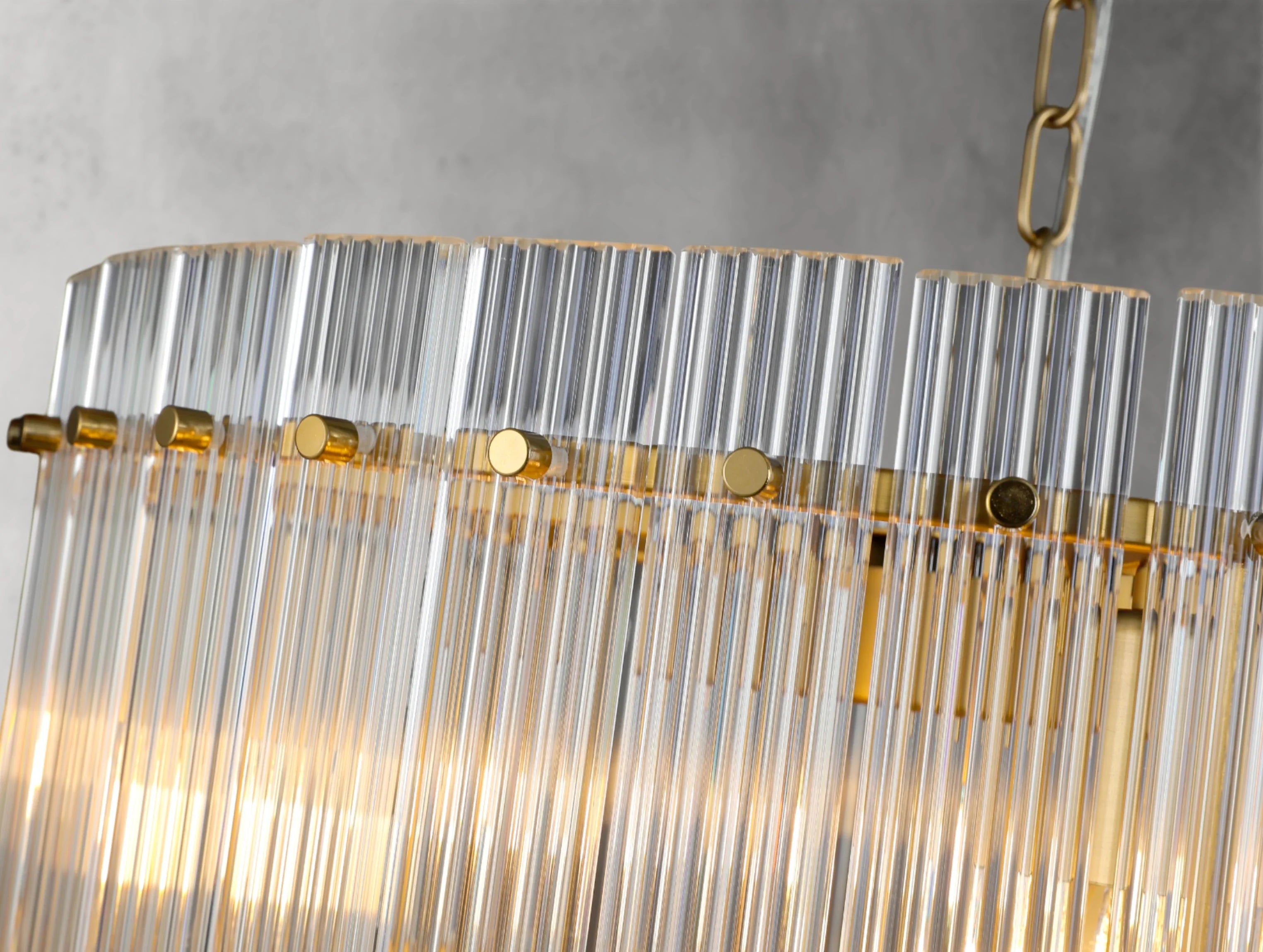 Royce Two-Tier Round Chandelier ZELNO LIGHTING