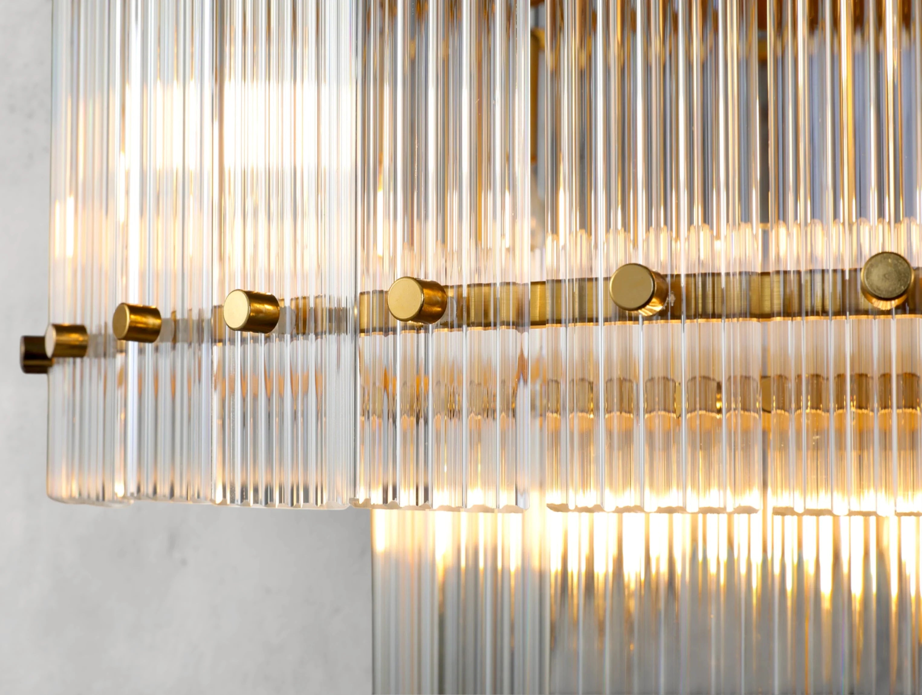 Royce Two-Tier Round Chandelier ZELNO LIGHTING