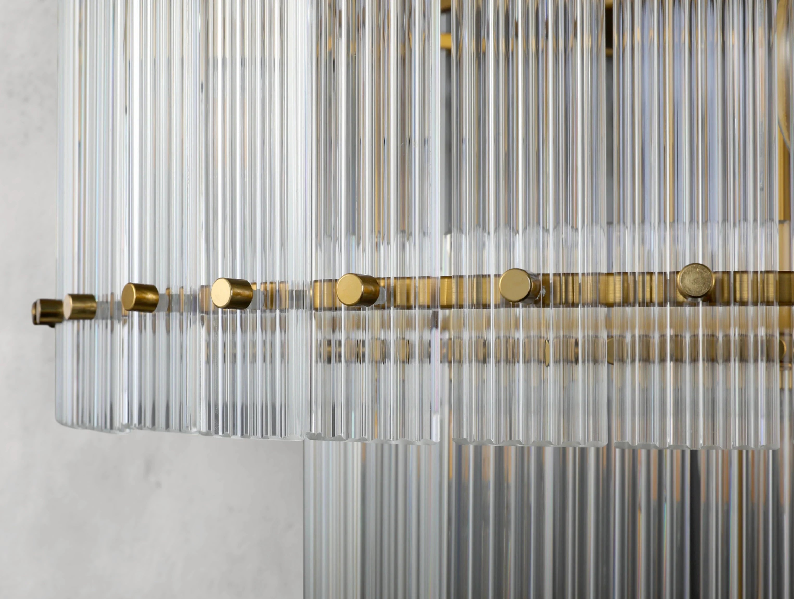 Royce Two-Tier Round Chandelier ZELNO LIGHTING