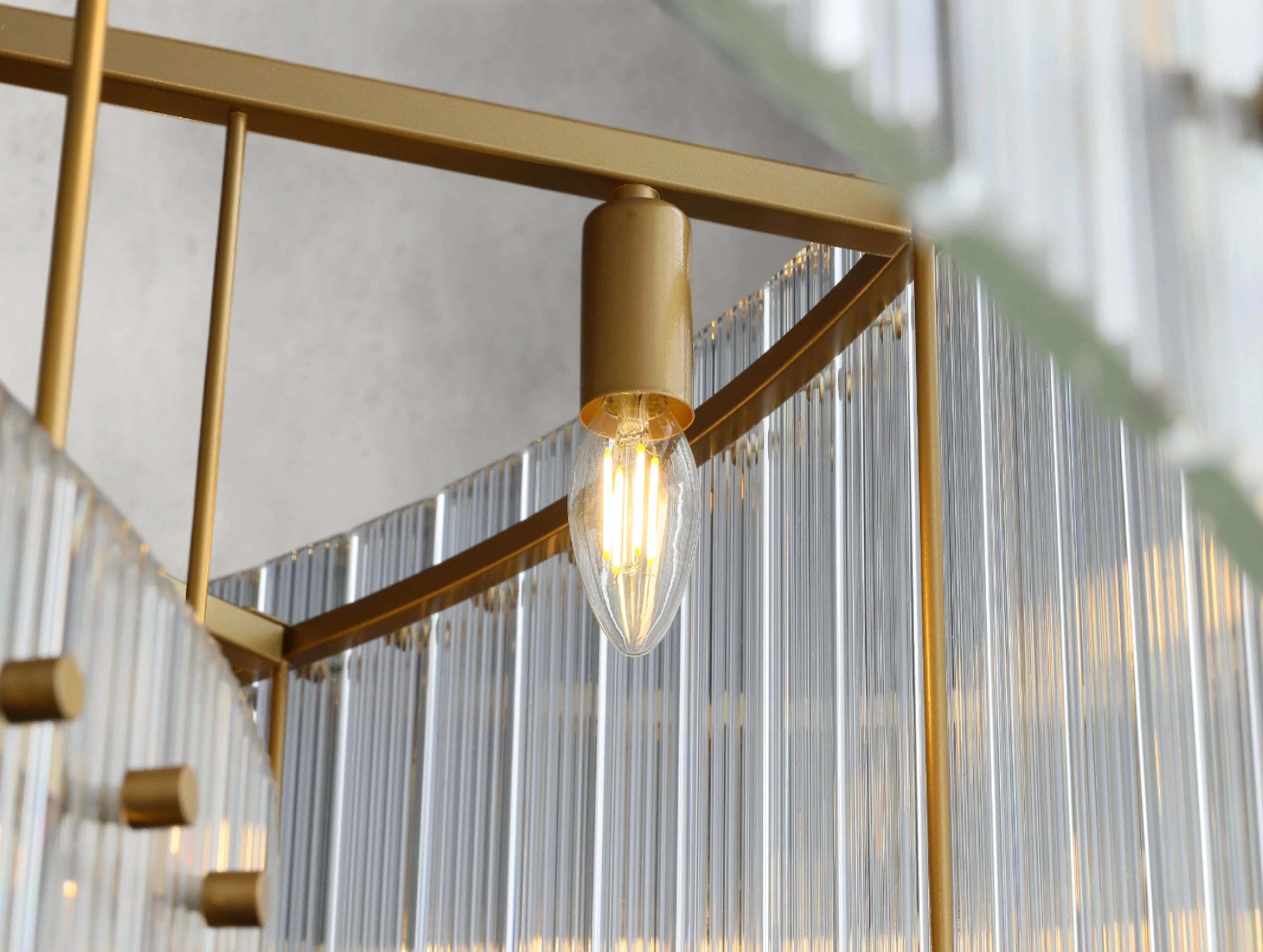 Royce Two-Tier Round Chandelier ZELNO LIGHTING