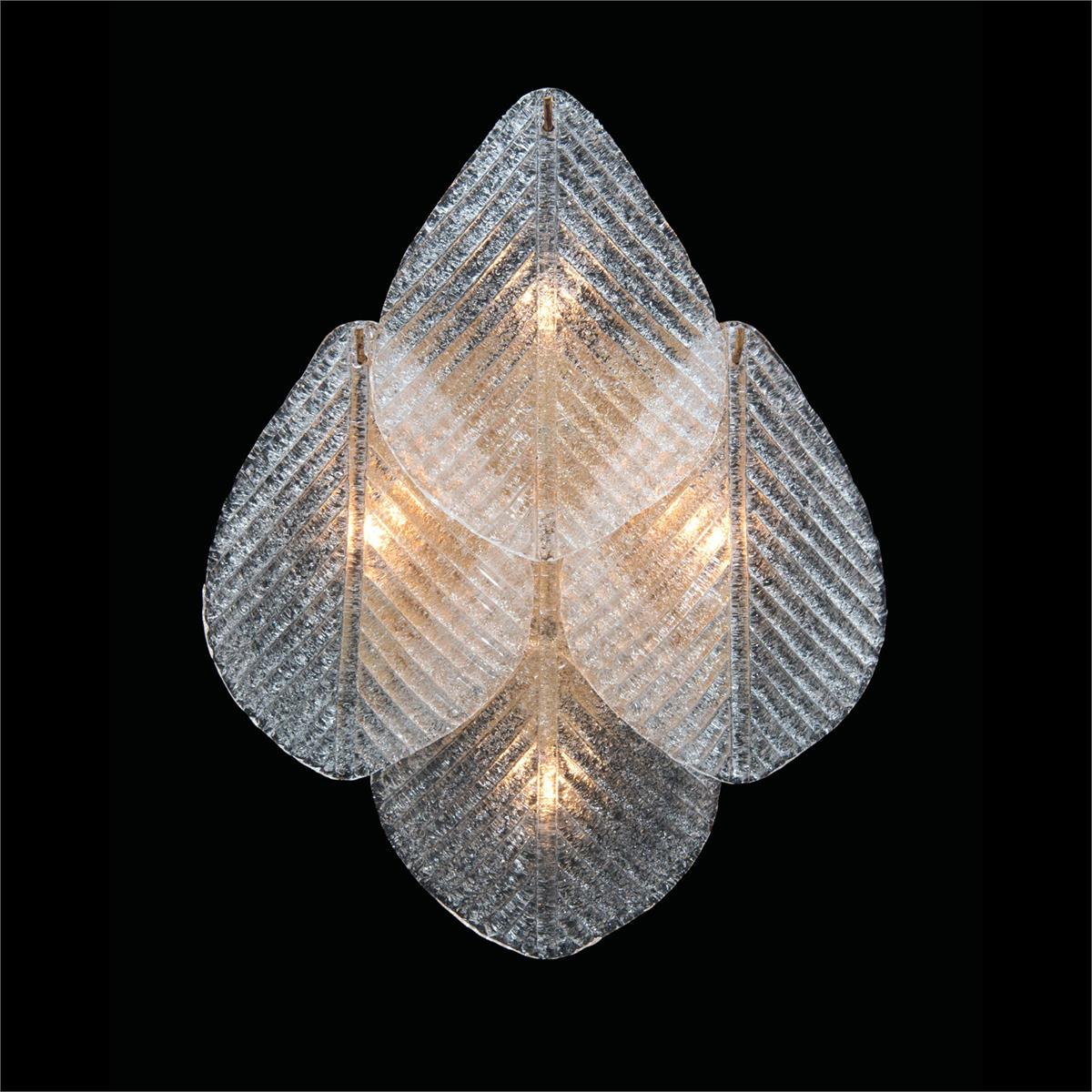 Frosted Glass Petal Wall Sconce - Zelnolighting