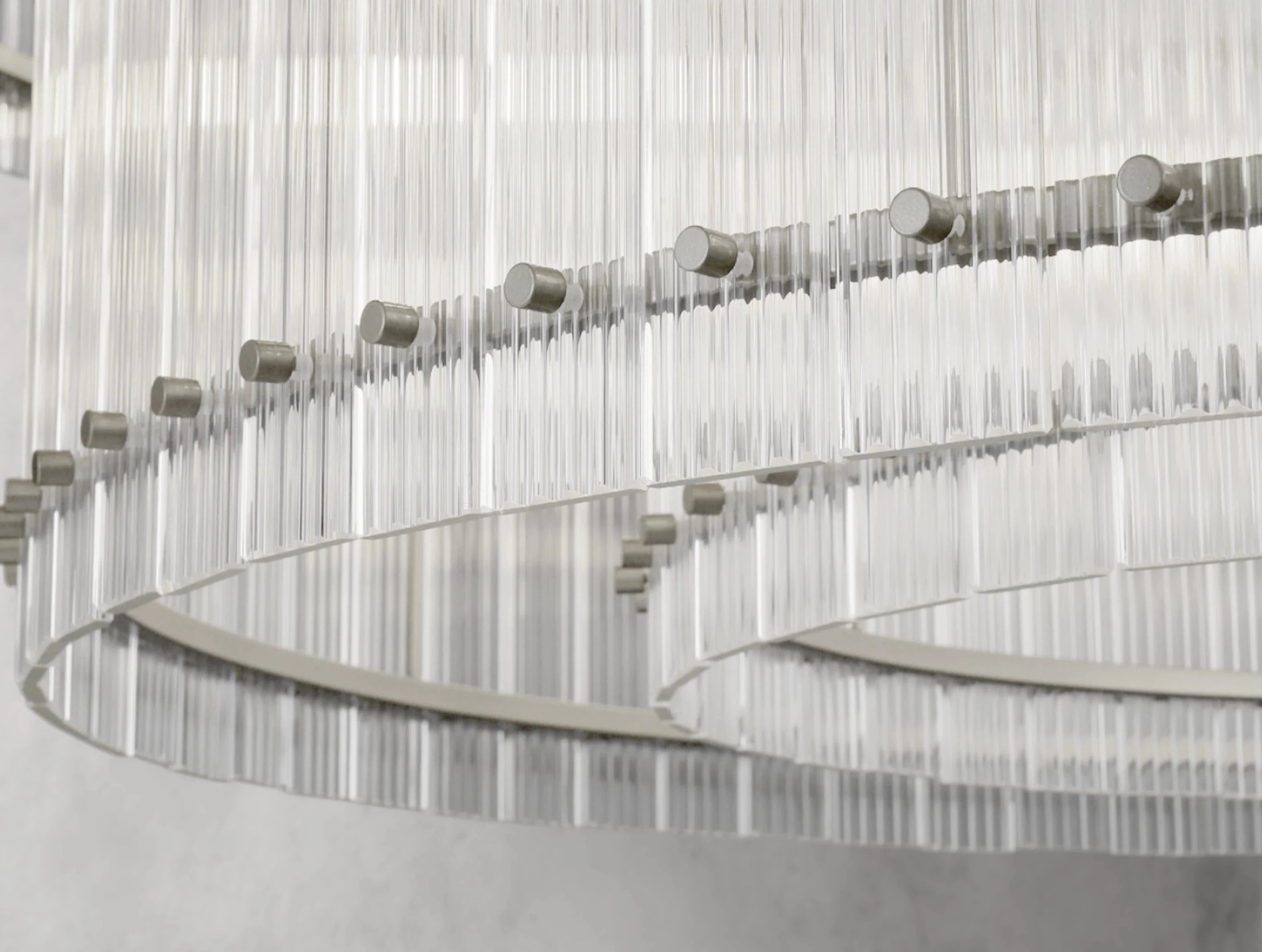 Royce Two-Tier Round Chandelier ZELNO LIGHTING