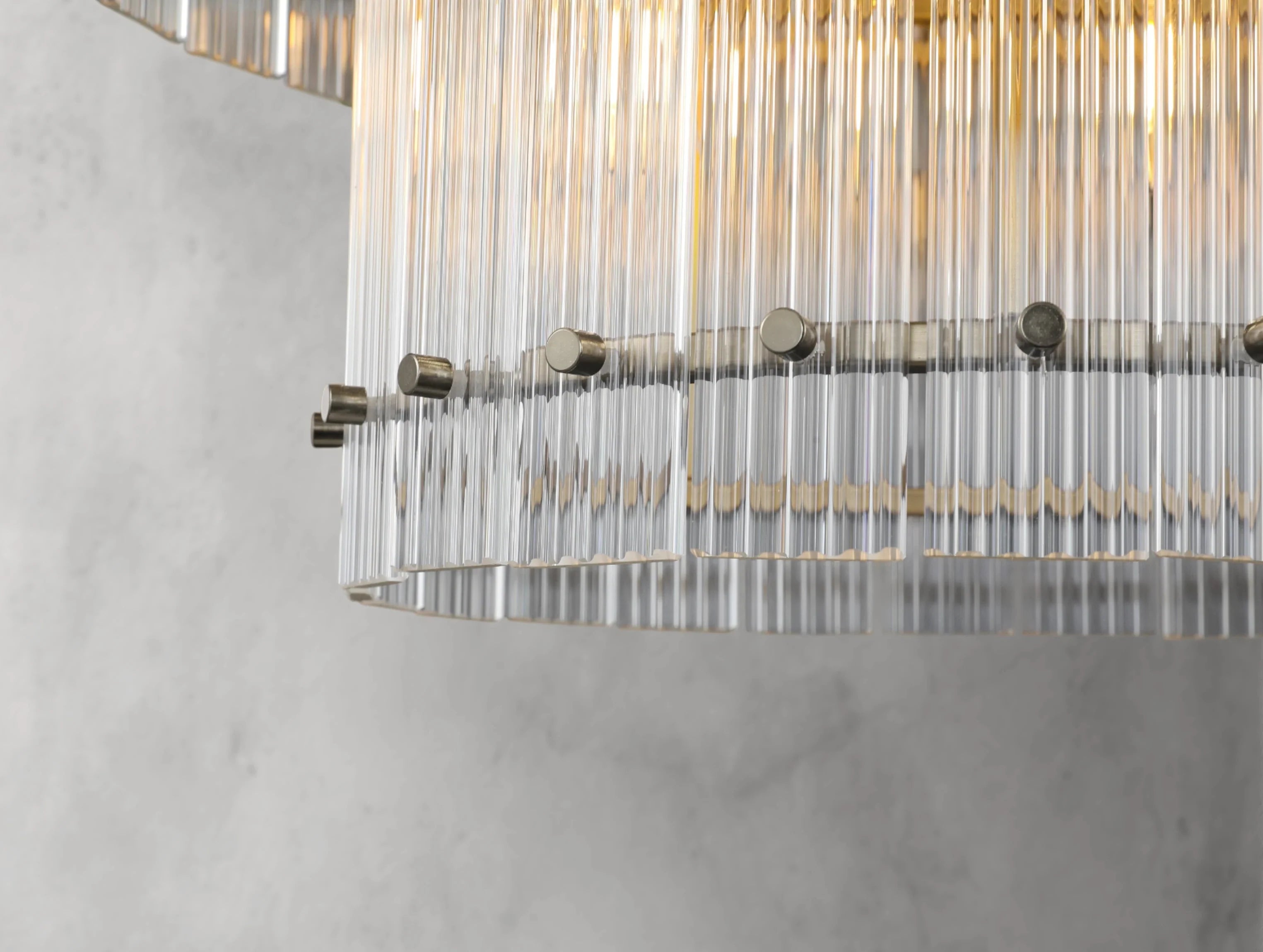 Royce Two-Tier Round Chandelier ZELNO LIGHTING