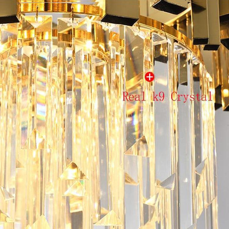 Elian Kaia Crystal Pendant Chandelier - Zelnolighting