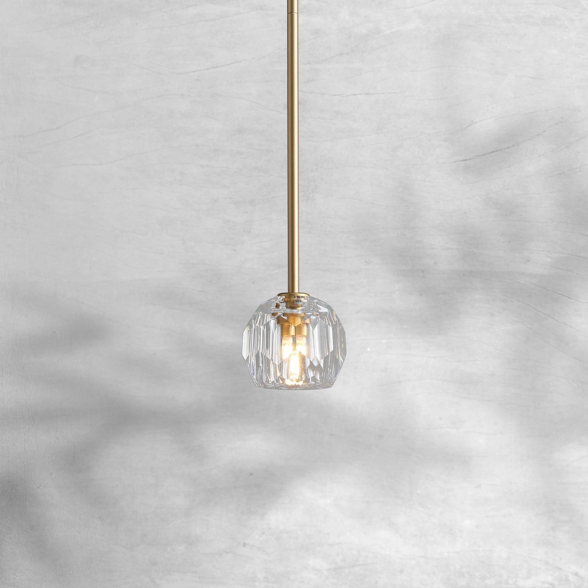 Bille De Crystal Kitchen Island Pendant Light