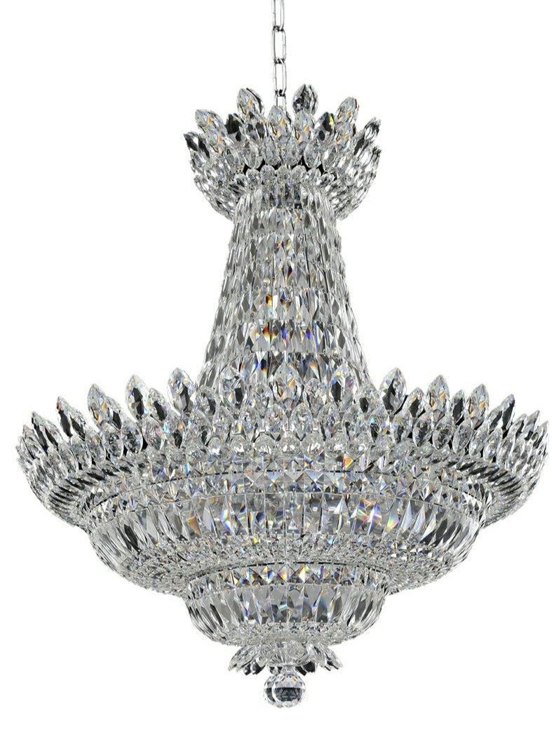 Empire Style Foyer Ceiling Chandelier Crystal Pendant Light For Living Room Decoration