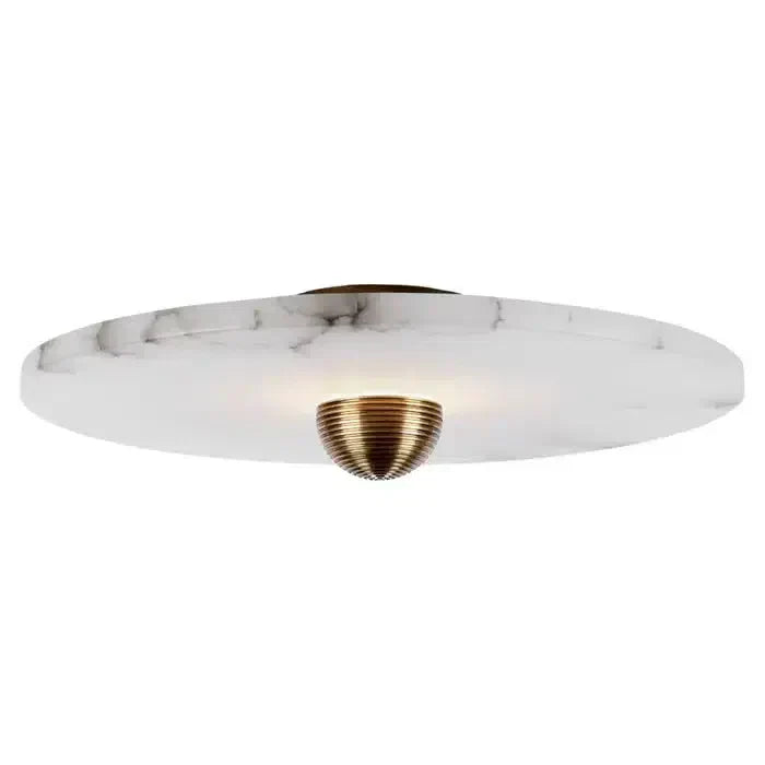 Alabaster Flushmount Wall Sconce - Zelnolighting