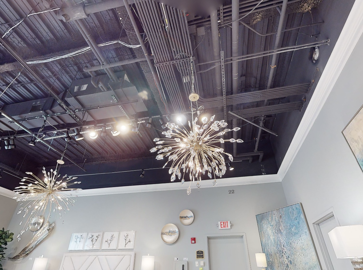 Reveille Crystal Constellation Seven-Light Pendant Chandelier - Zelnolighting