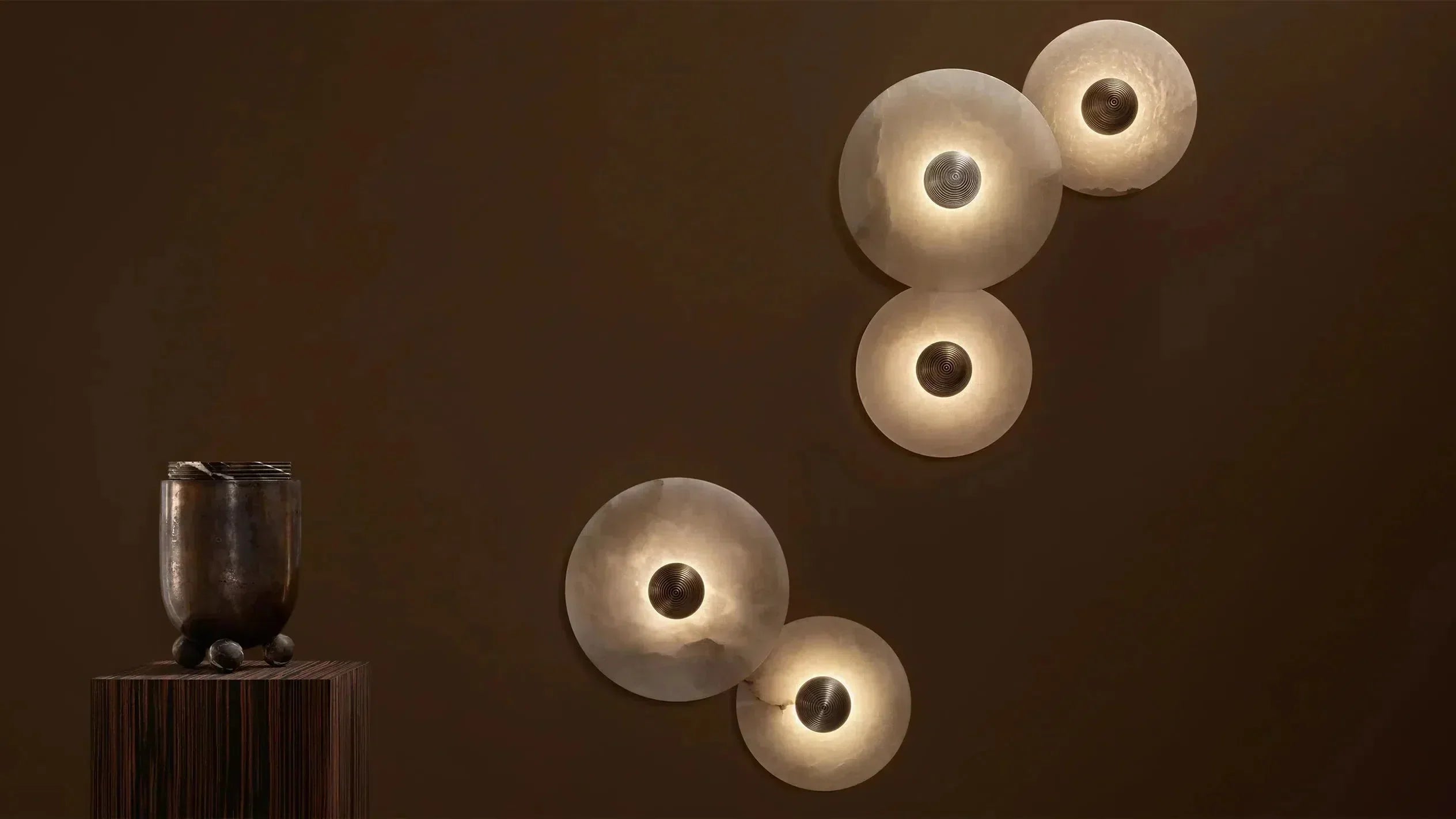 Alabaster Flushmount Wall Sconce - Zelnolighting