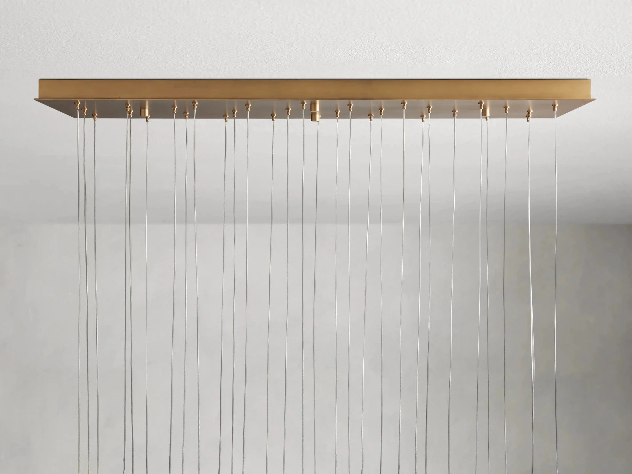 Alien Alabaster Linear Chandelier - Zelno Lighting