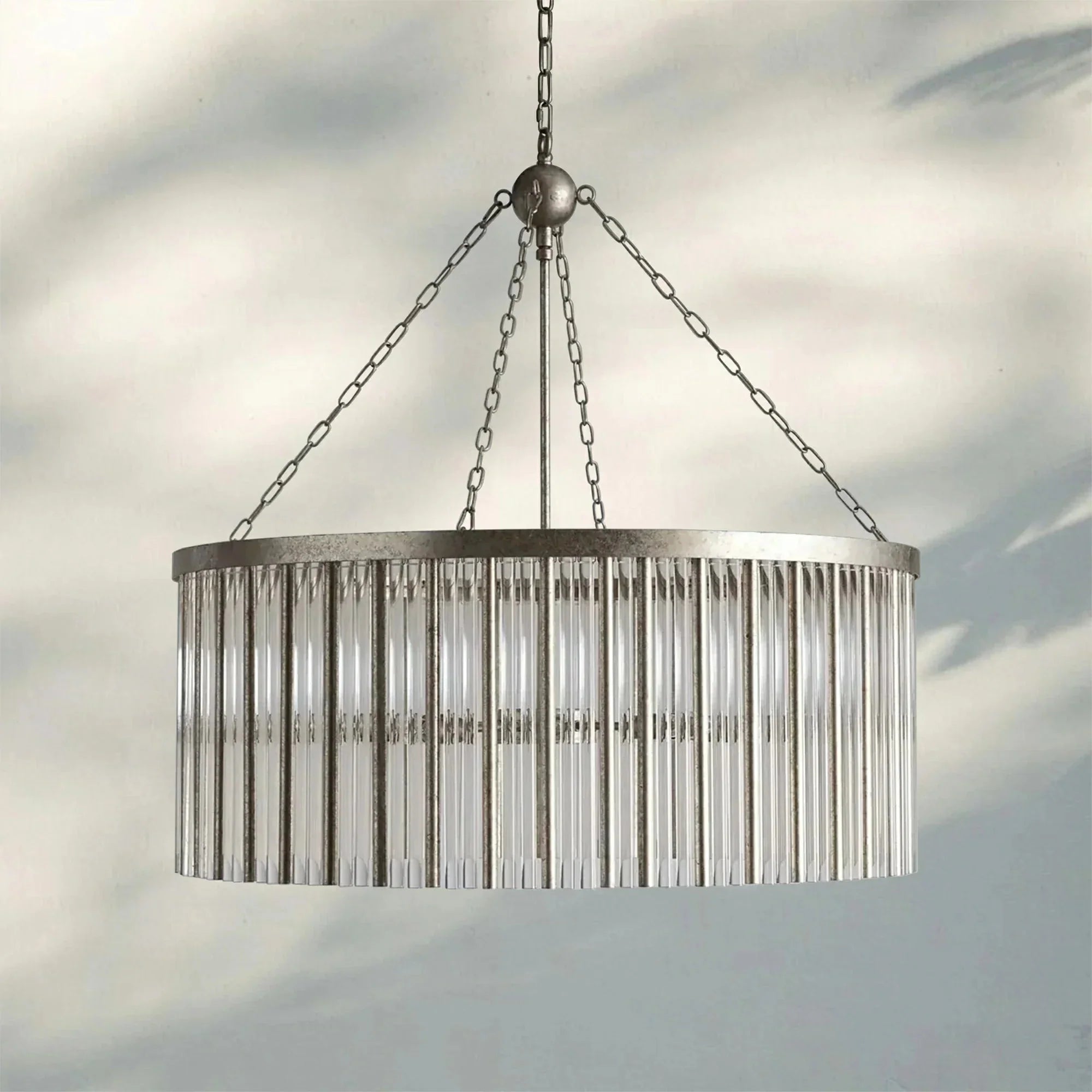 Andalucian Round Chandelier 24"35" - Zelno Lighting