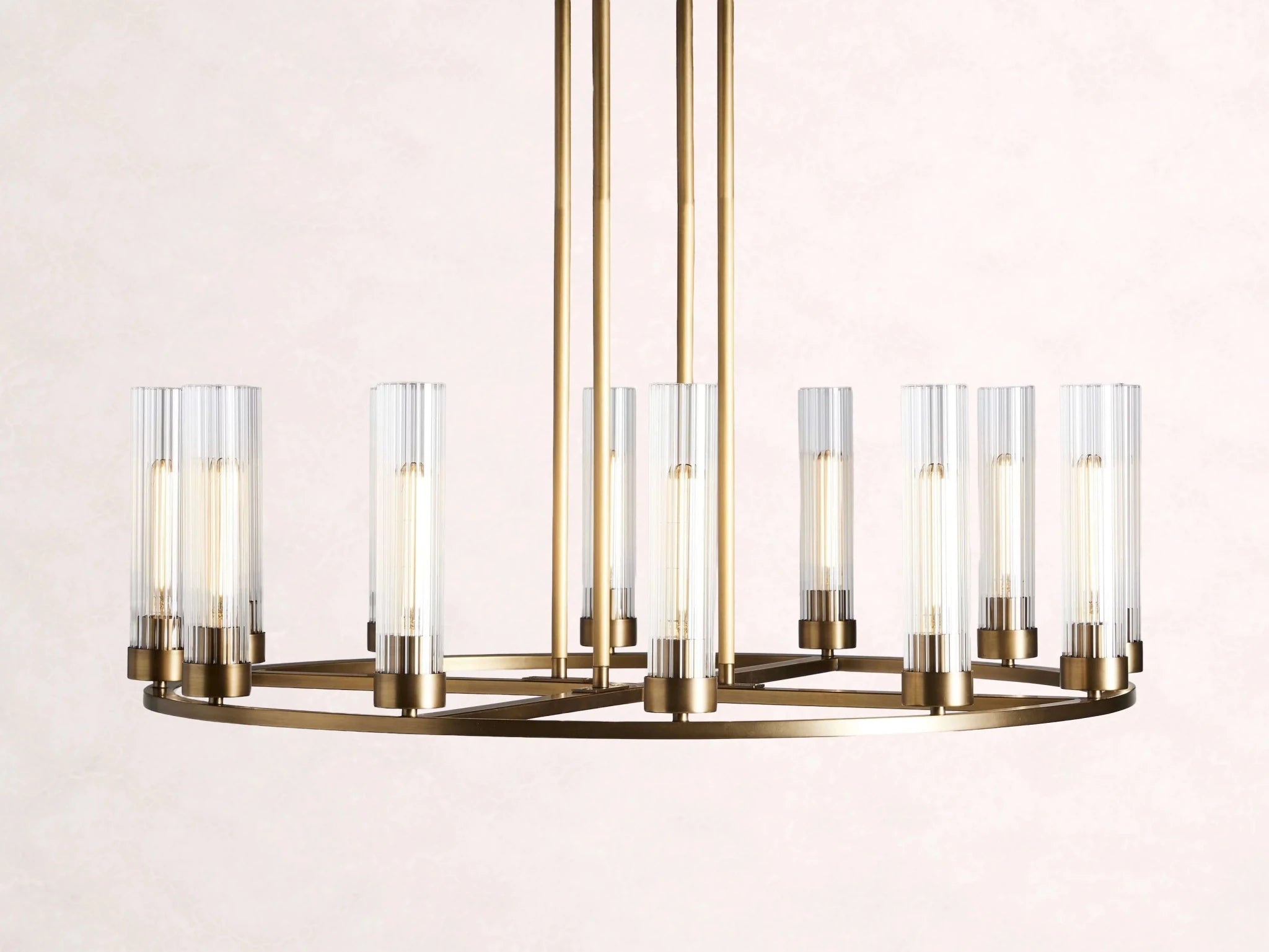 Andreas Round Chandelier - Zelno Lighting