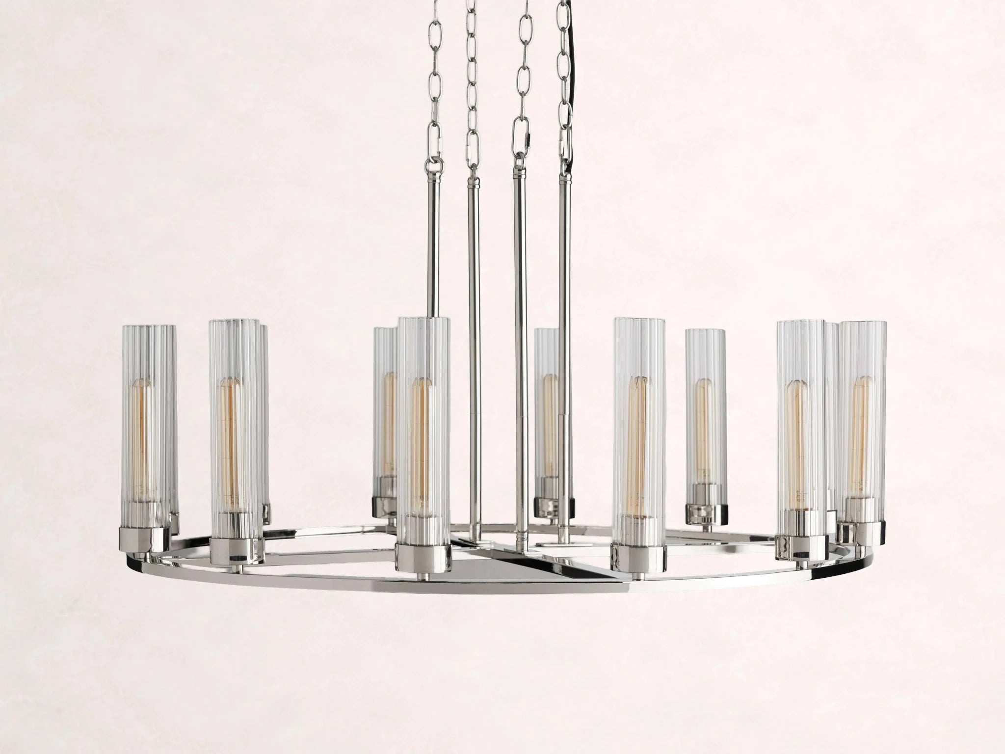 Andreas Round Chandelier - Zelno Lighting