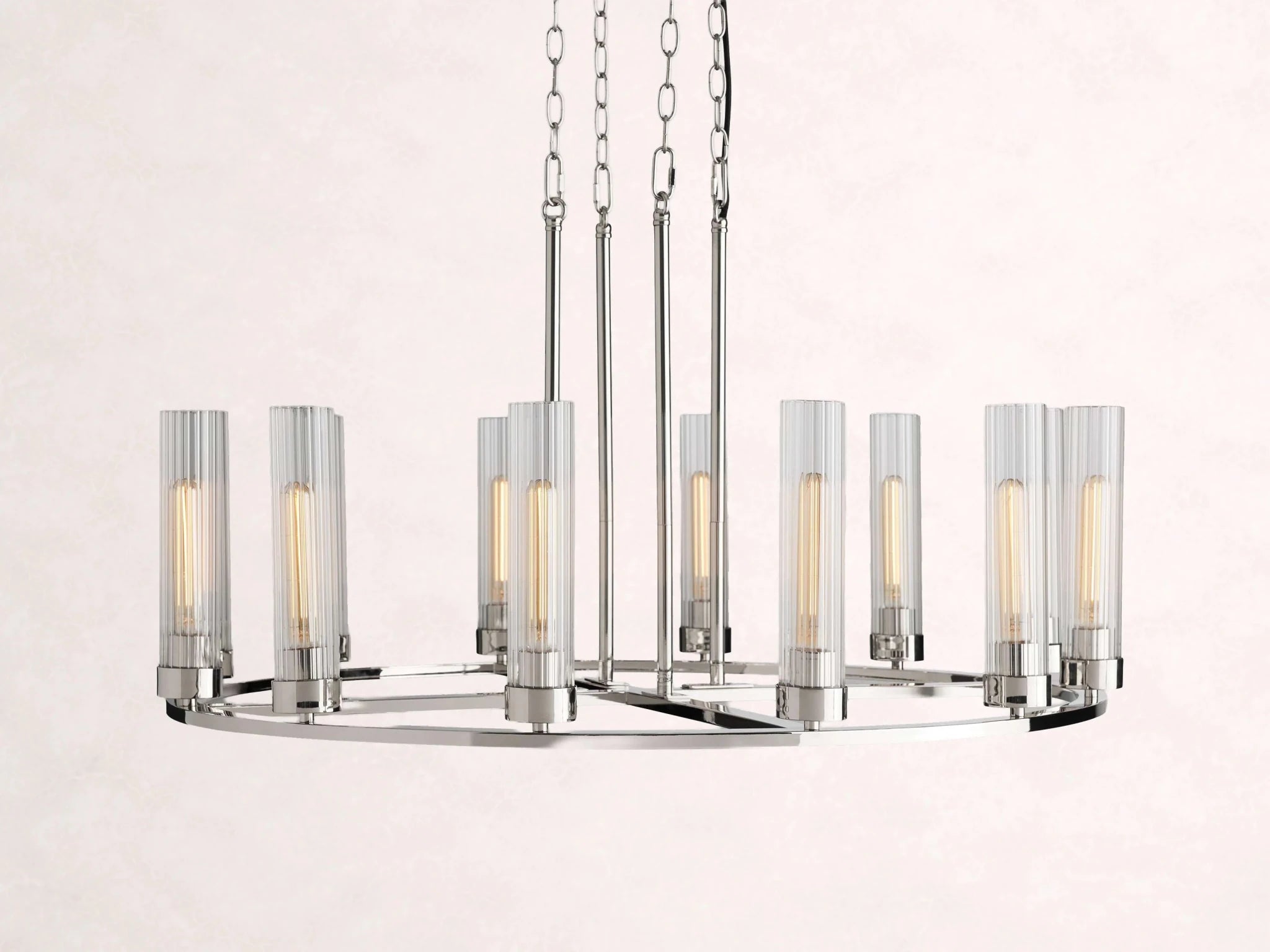 Andreas Round Chandelier - Zelno Lighting