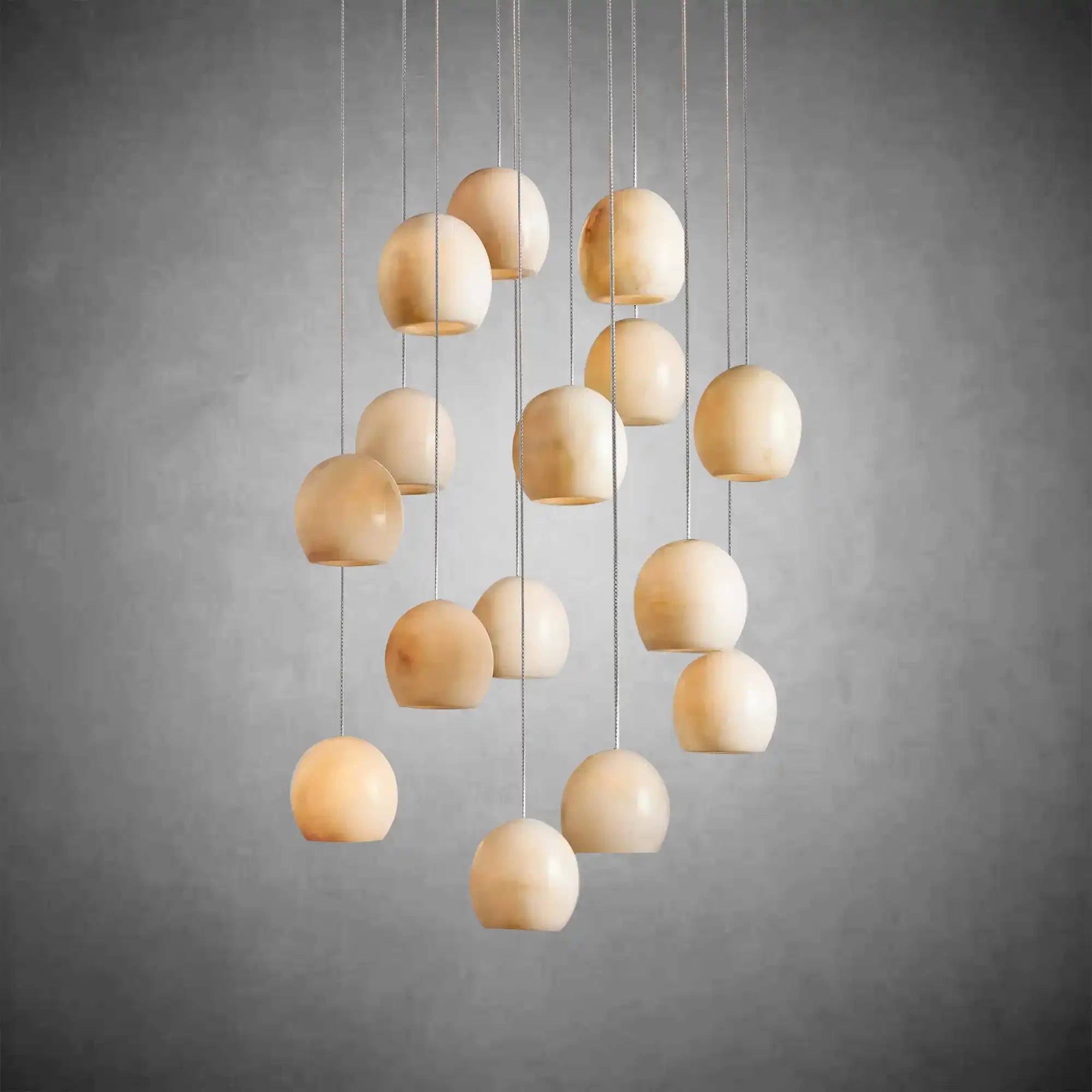 Arica Round Chandelier - Zelno Lighting