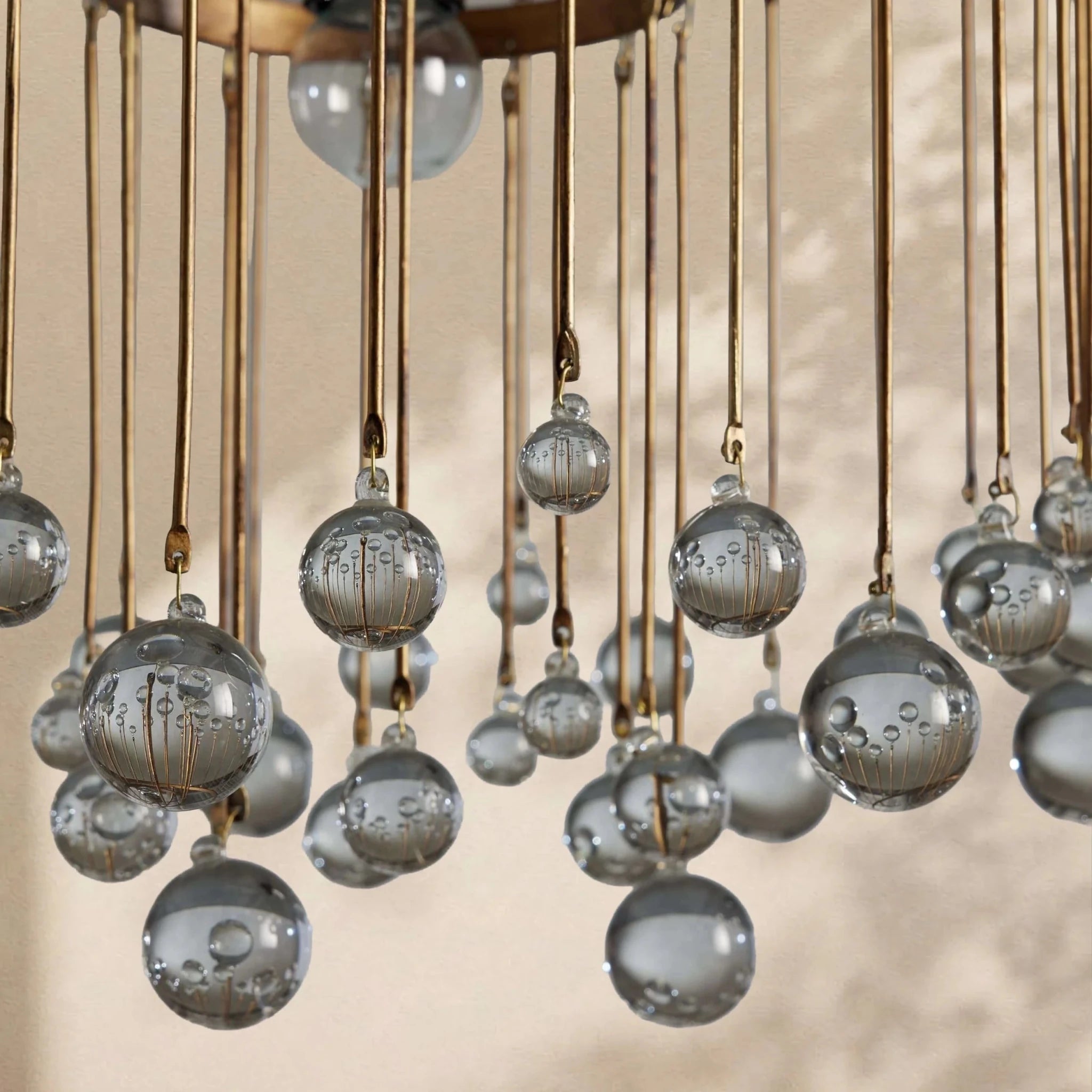Aubrey Modern Crystal Ball Pendant Lamp - Zelno Lighting