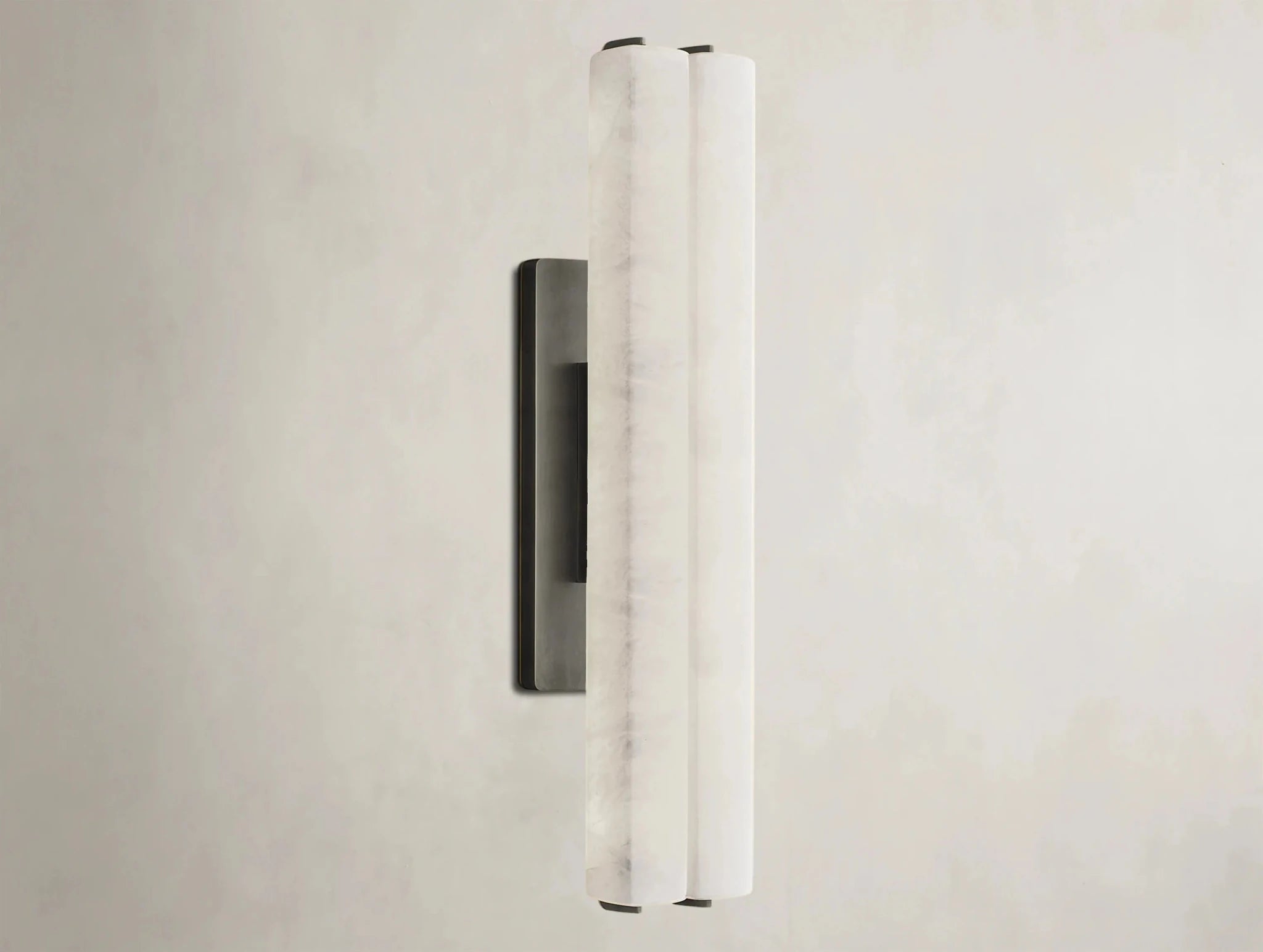 Audubam Alabaster Double Sconce - Zelno Lighting