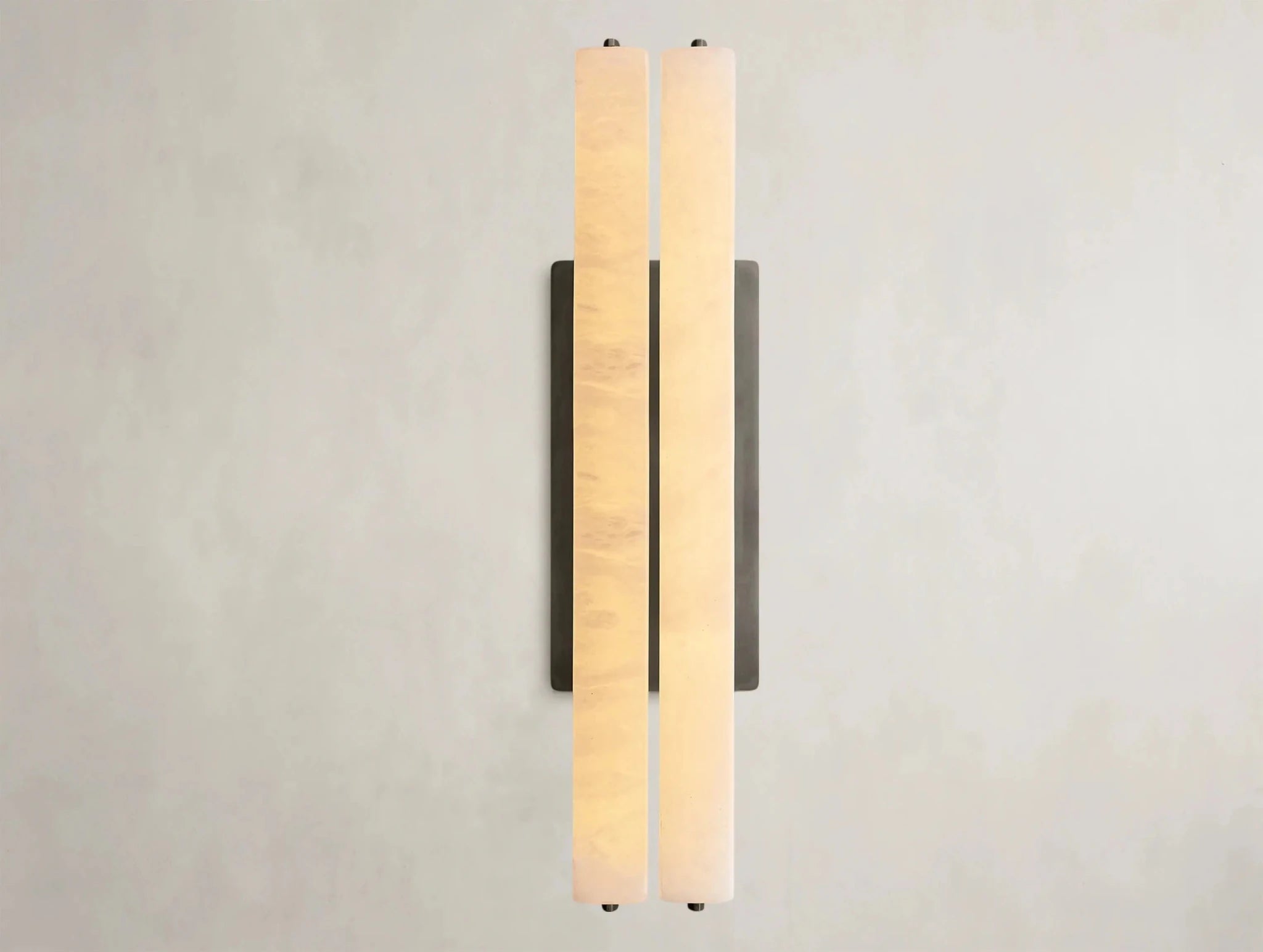 Audubam Alabaster Double Sconce - Zelno Lighting