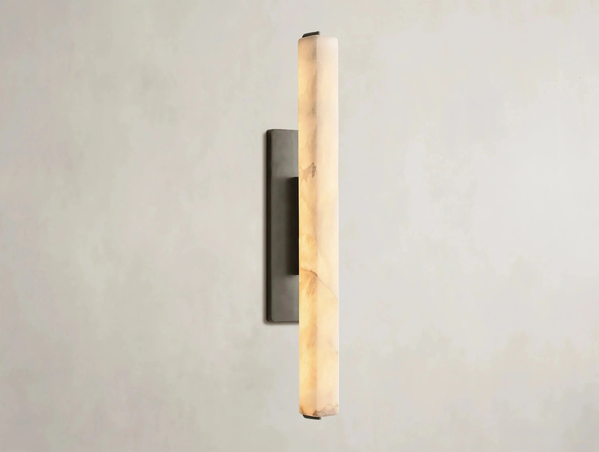 Audubam Alabaster Single Sconce - Zelno Lighting