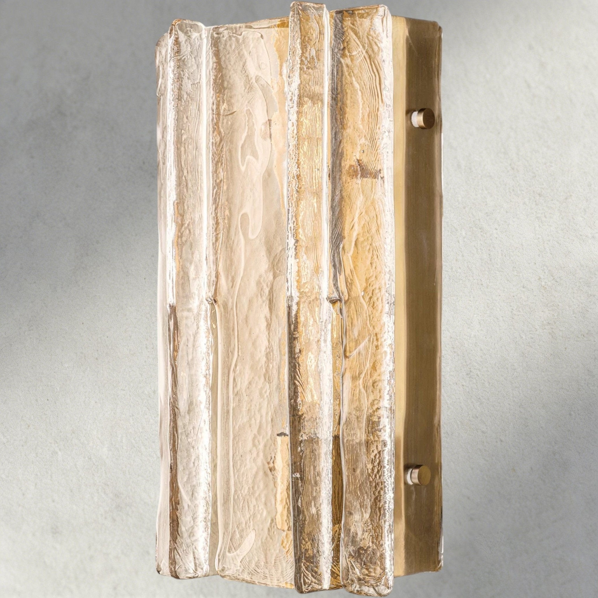 Aurelle Clear Glass Wall Sconce - Zelno Lighting