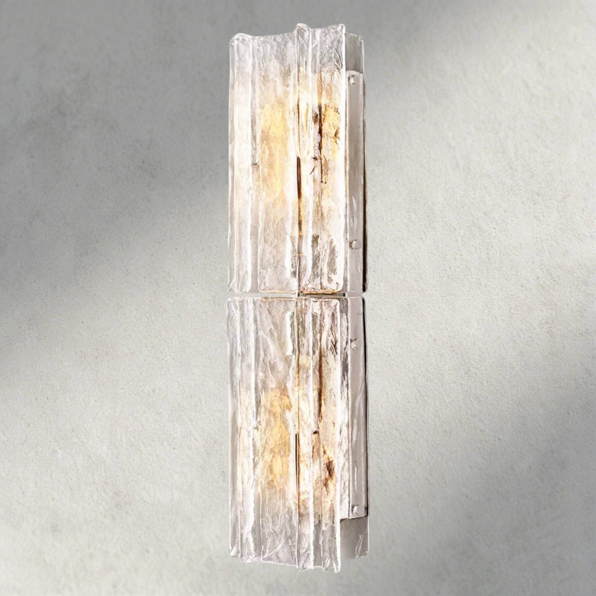 Aurelle Clear Glass Wall Sconce - Zelno Lighting
