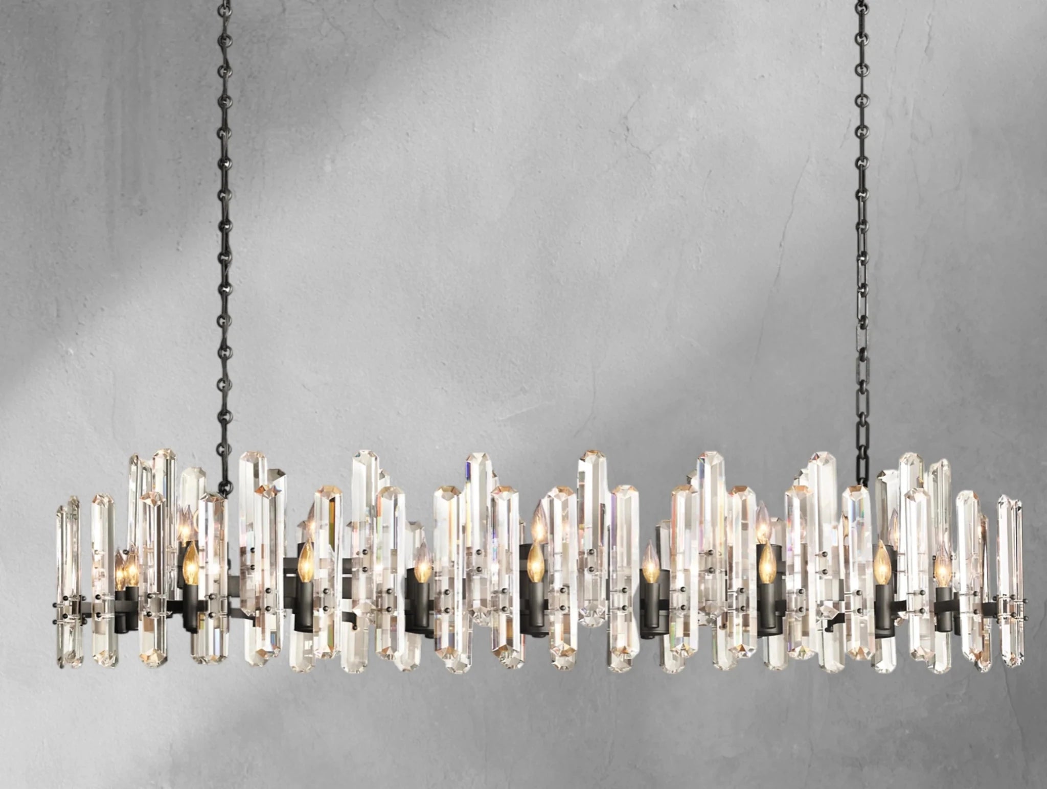 Baingham Linear Chandelier - Zelnolighting