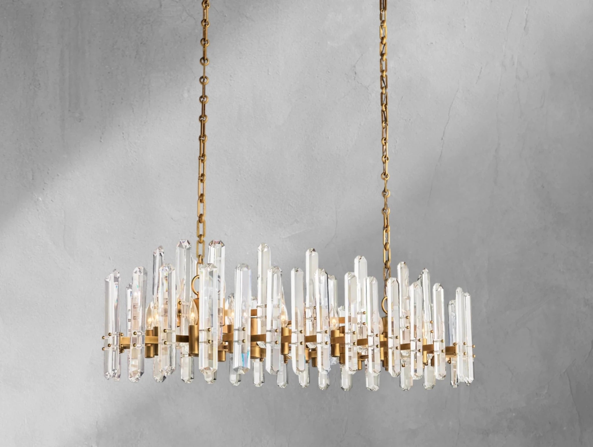 Baingham Linear Chandelier - Zelnolighting