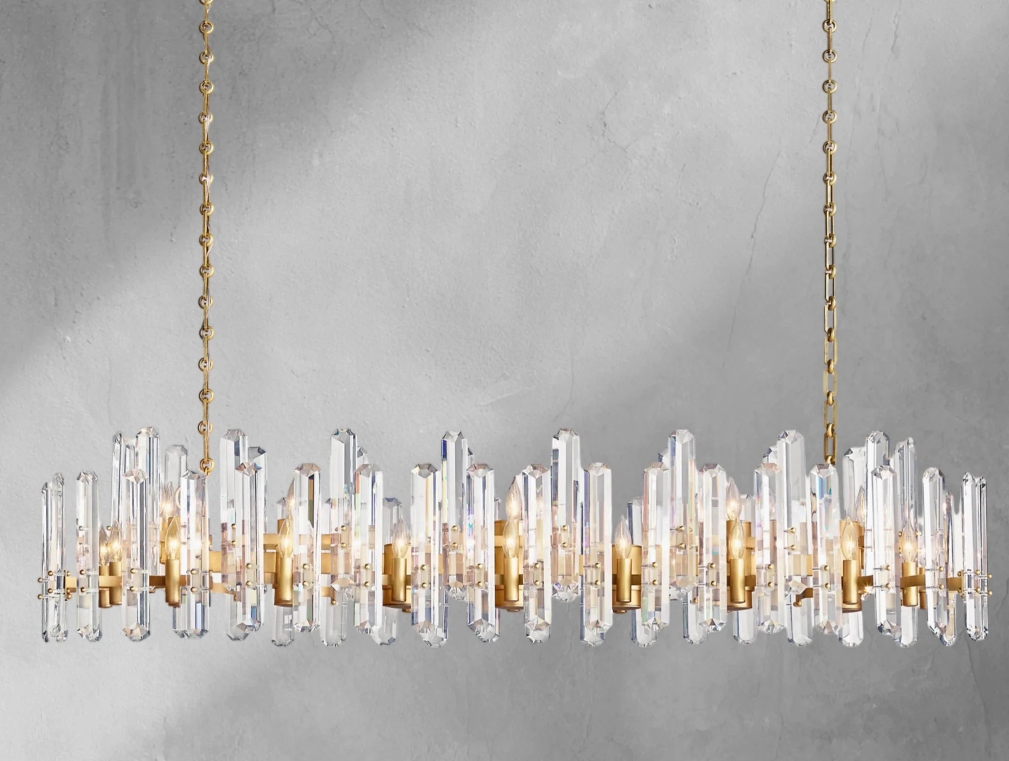 Baingham Linear Chandelier - Zelnolighting