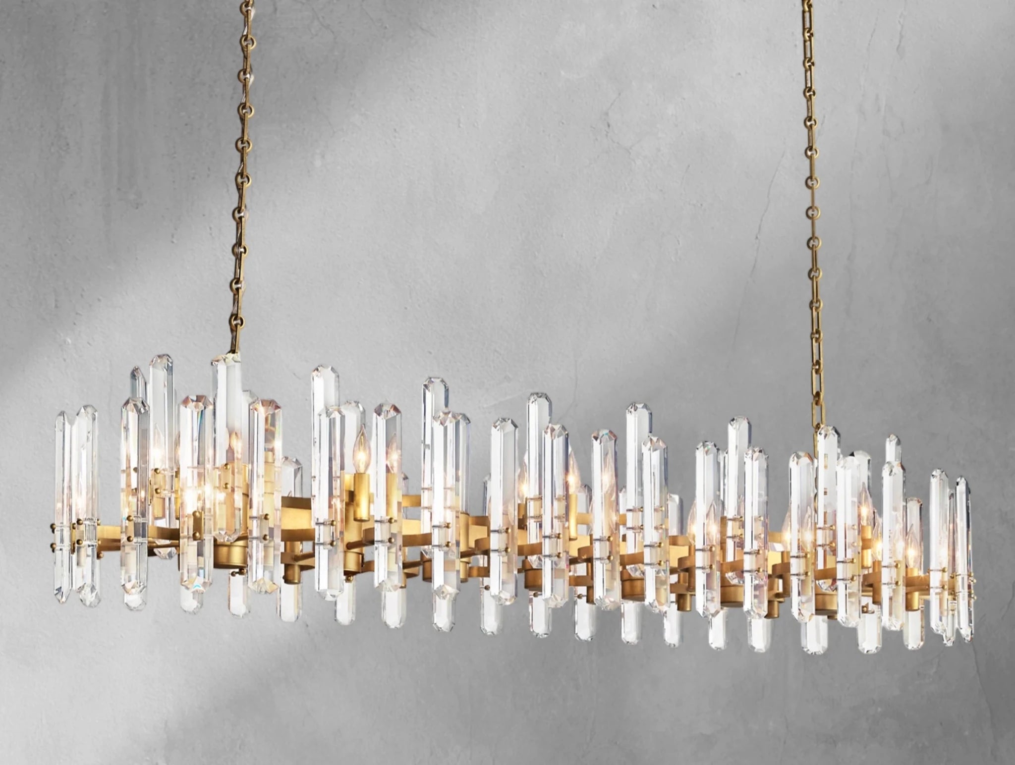 Baingham Linear Chandelier - Zelnolighting