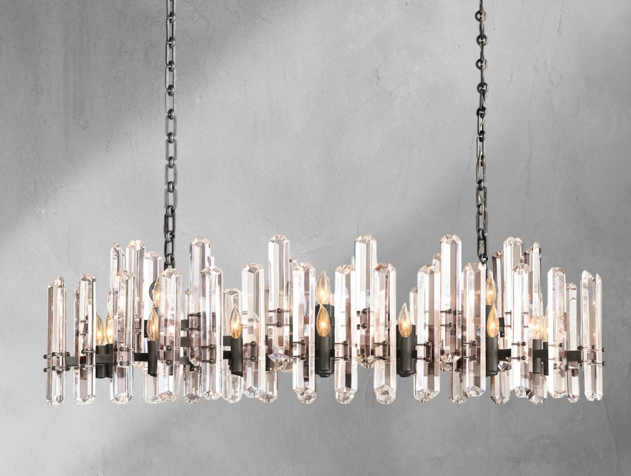 Baingham Linear Chandelier - Zelnolighting