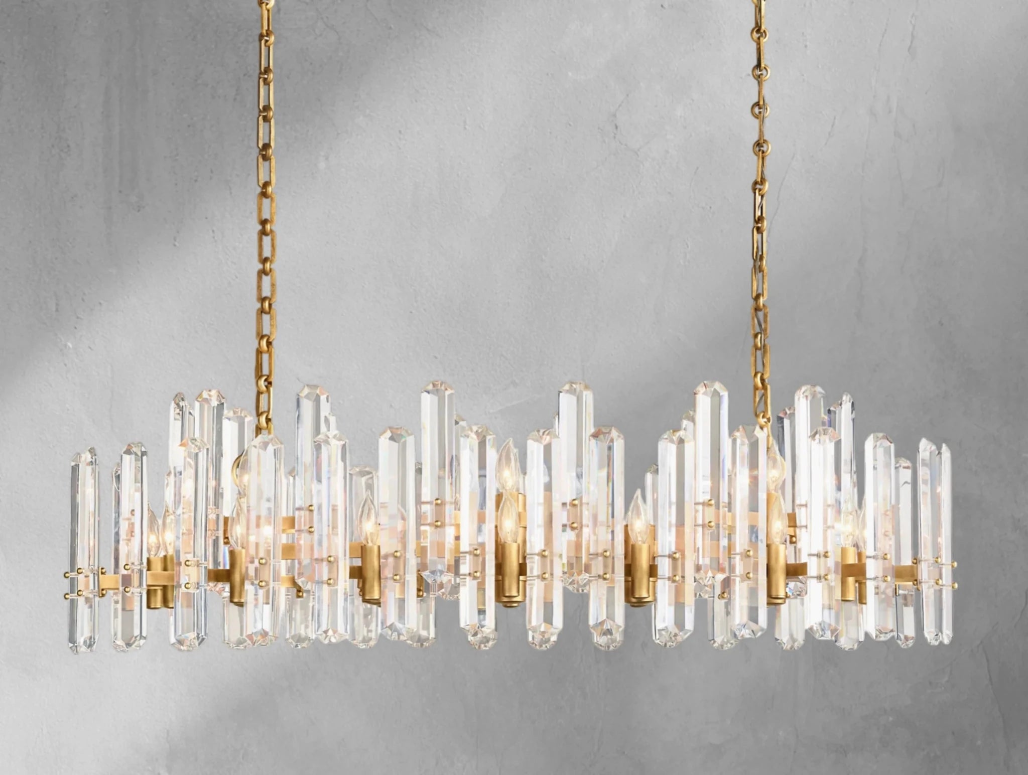 Baingham Linear Chandelier - Zelnolighting