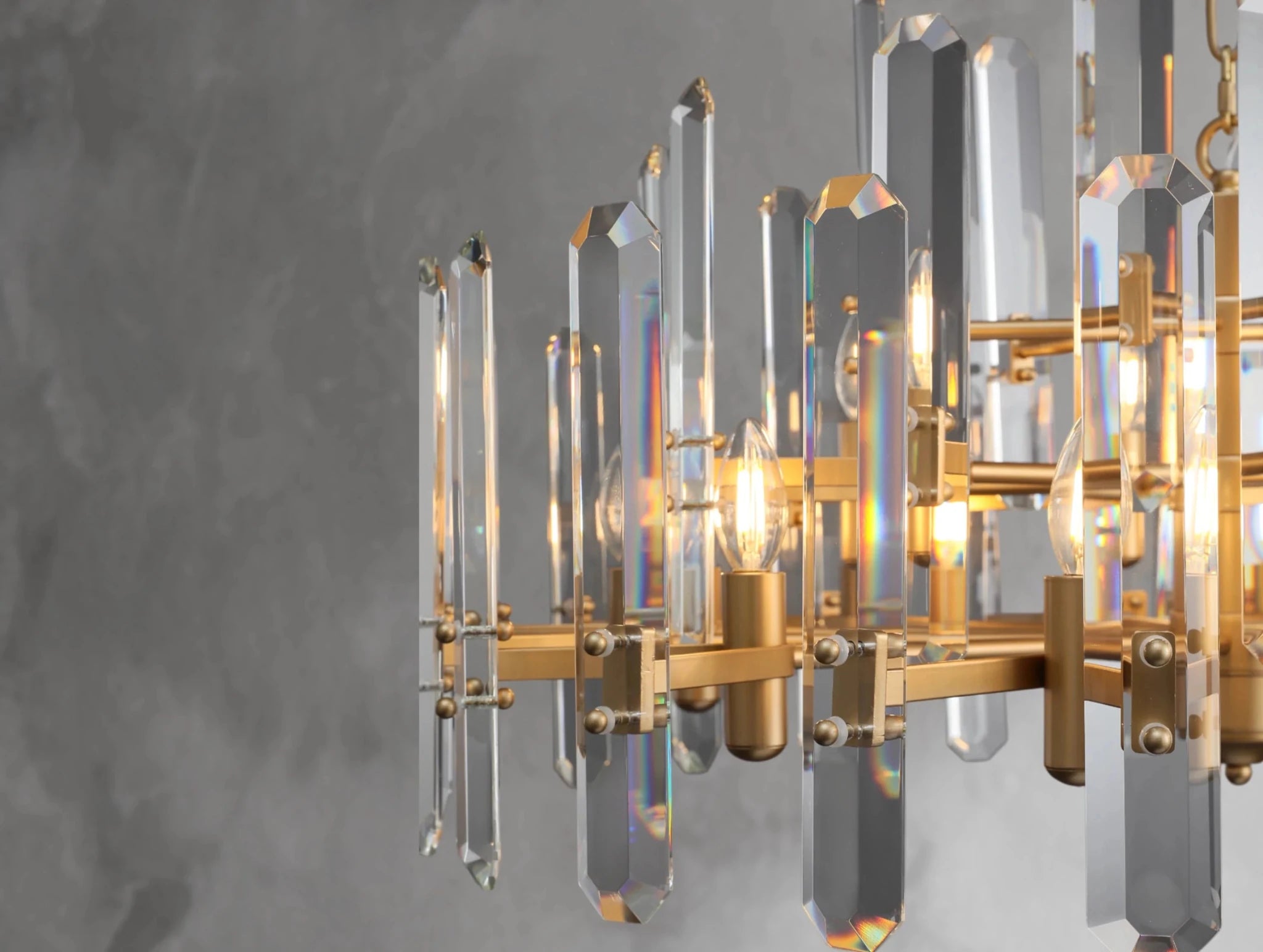 Baingham Round Chandelier - Zelnolighting