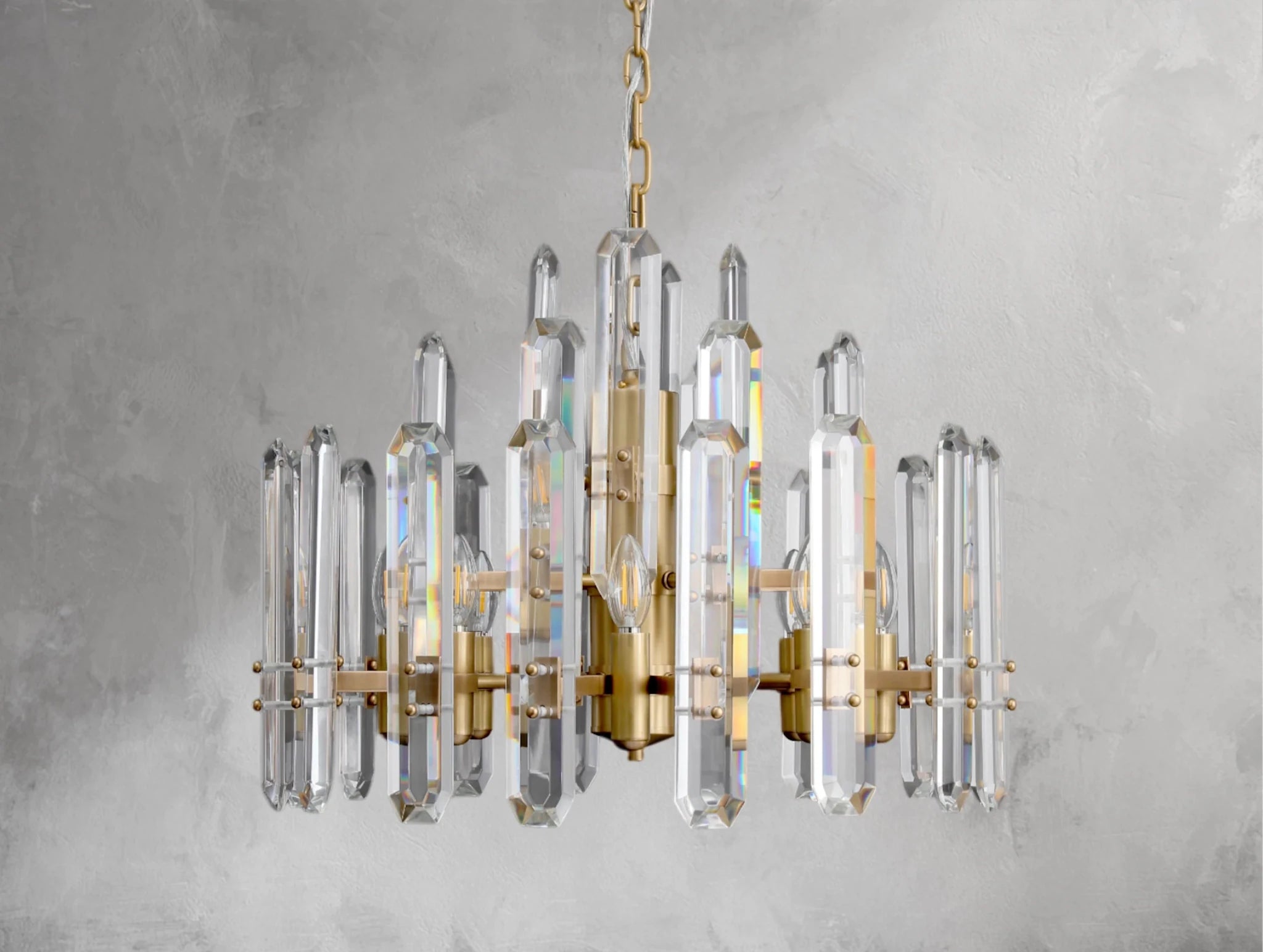 Baingham Round Chandelier - Zelnolighting