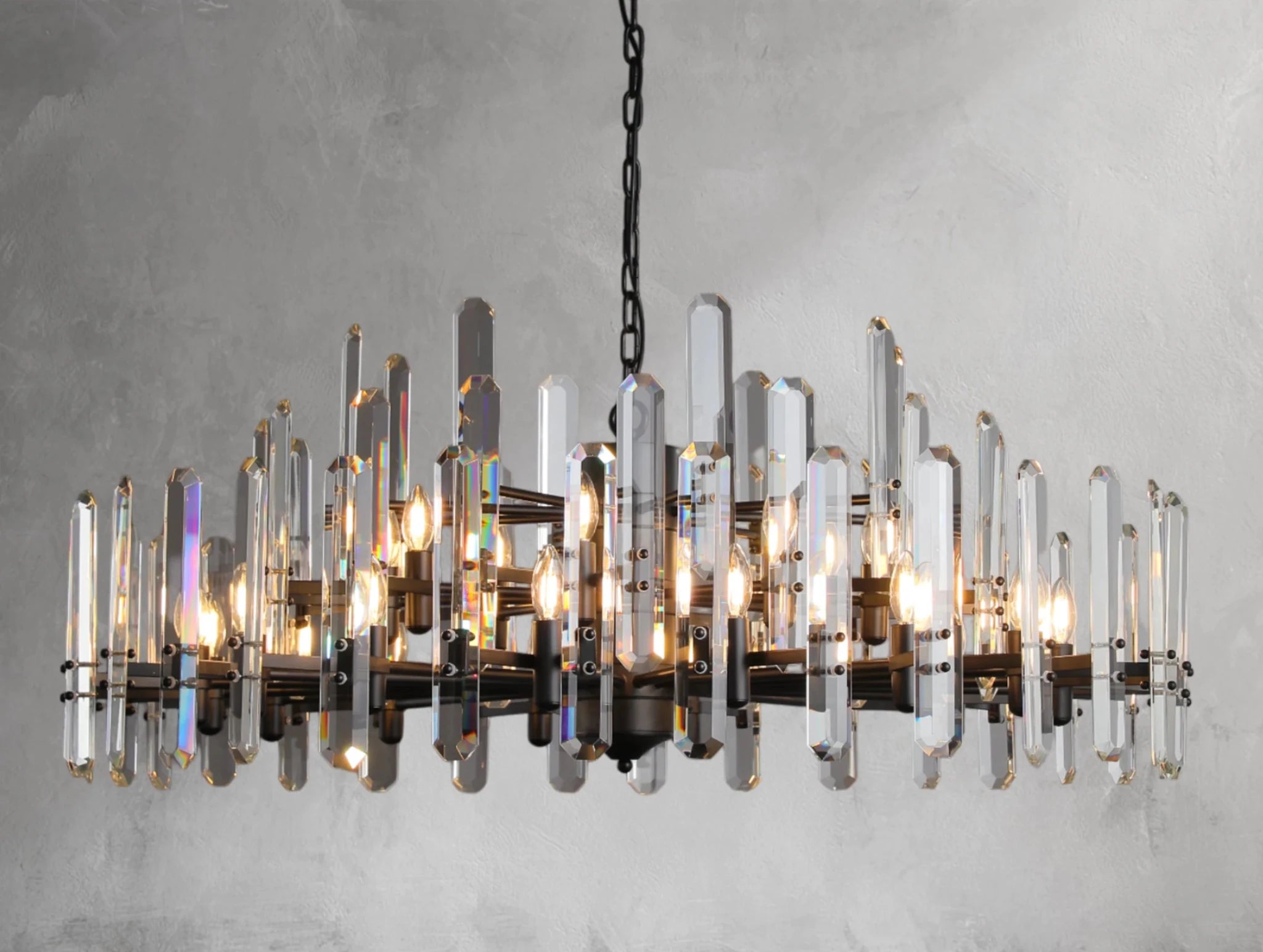 Baingham Round Chandelier - Zelnolighting