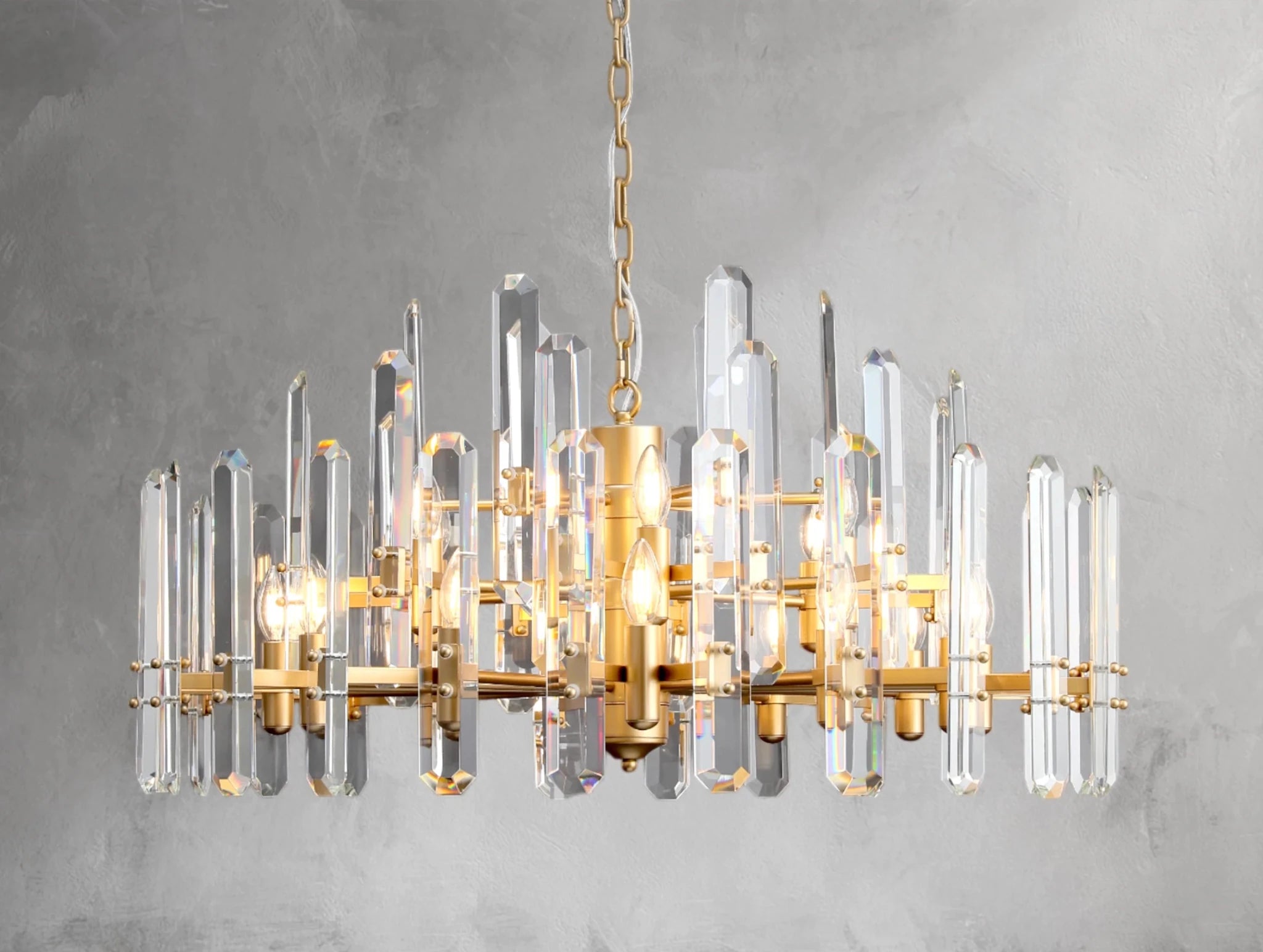 Baingham Round Chandelier - Zelnolighting
